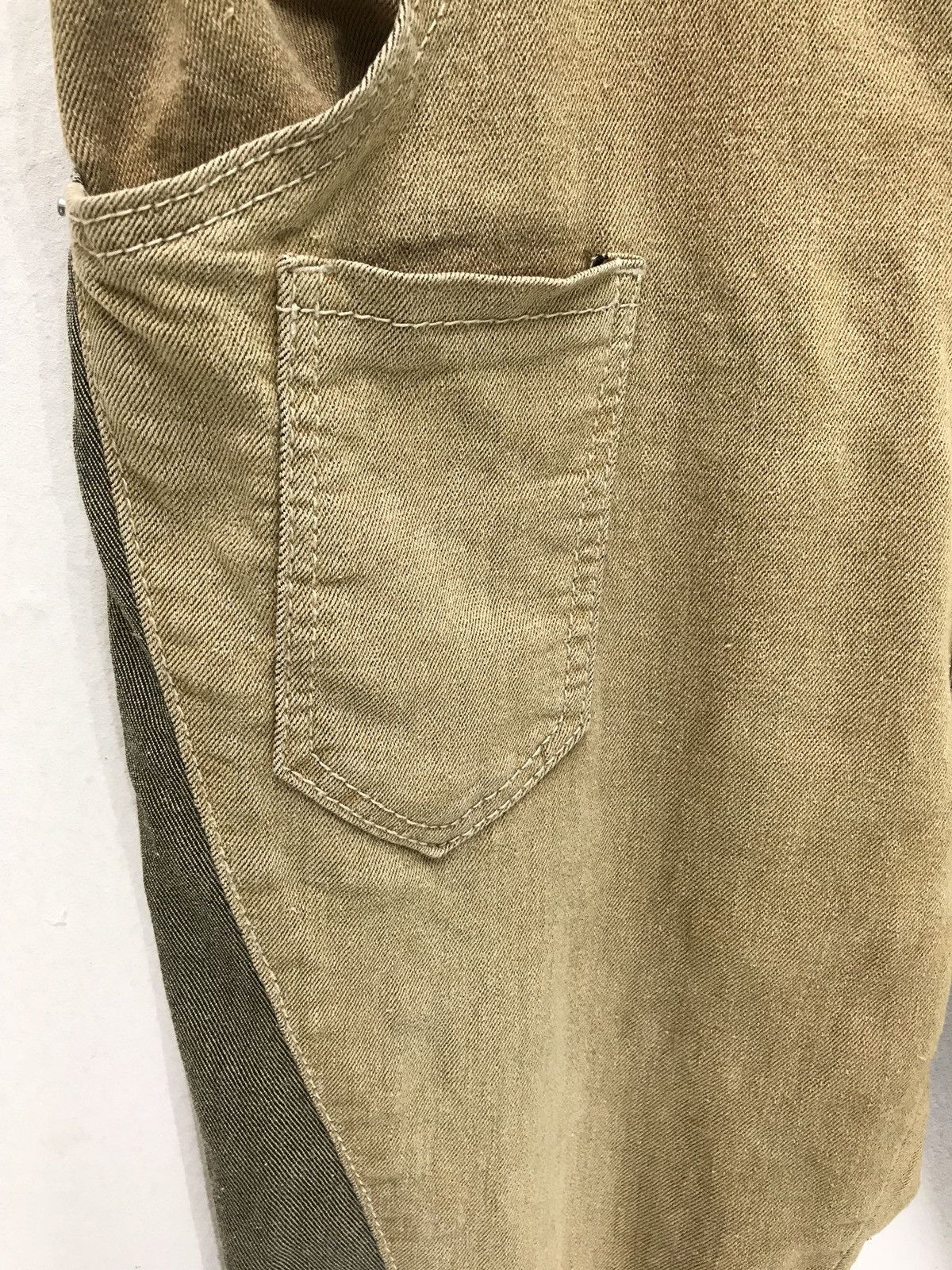 Japanese Brand Grand Global Design Stretch Denim Two Tones Slim Pant Size US 30 / EU 46 - 6 Thumbnail
