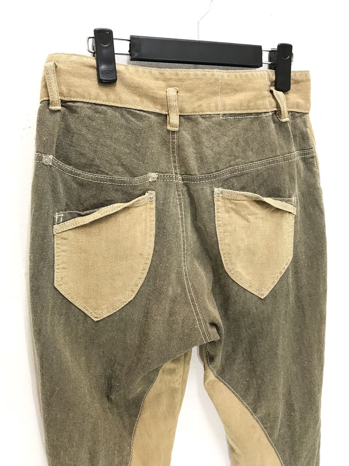Japanese Brand Grand Global Design Stretch Denim Two Tones Slim Pant Size US 30 / EU 46 - 2 Thumbnail