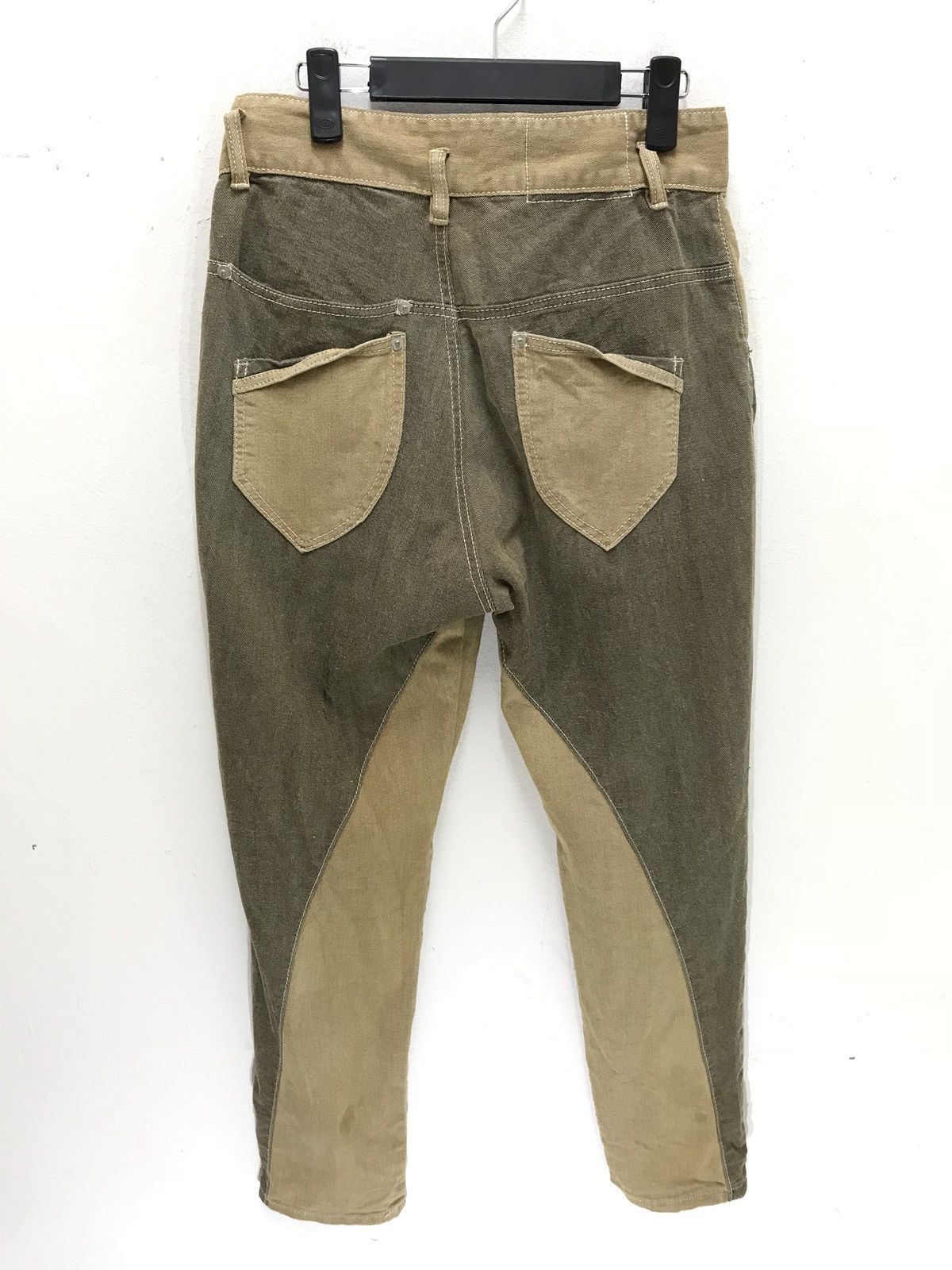 Japanese Brand Grand Global Design Stretch Denim Two Tones Slim Pant Size US 30 / EU 46 - 1 Thumbnail
