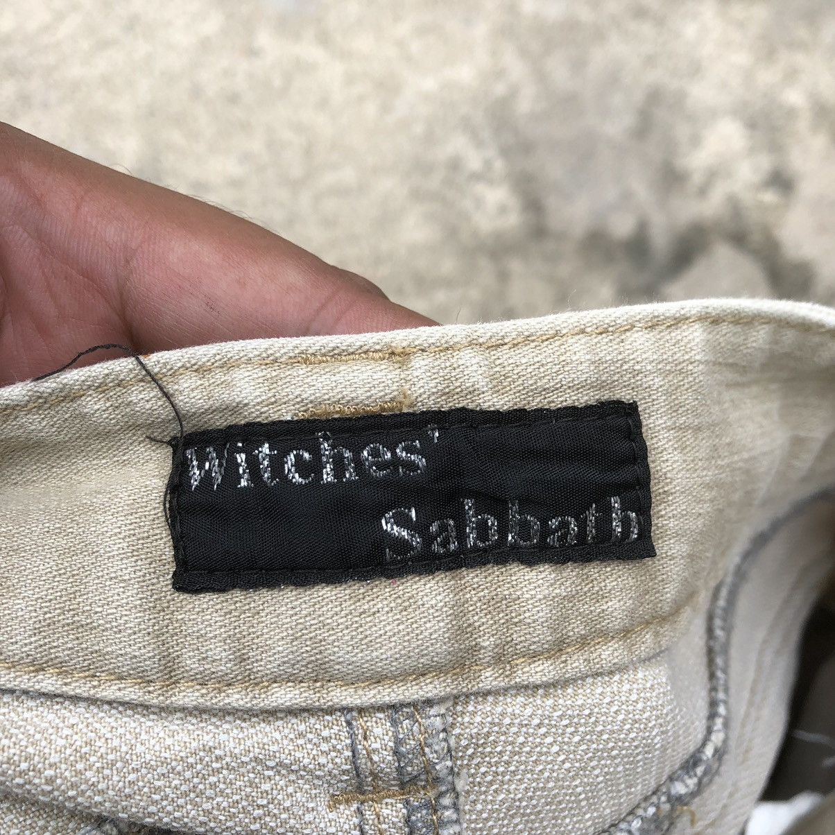 Japanese Brand × Vintage 🔥Rare🔥🇯🇵Witches Sabbath 6 Pocket Flare Boot Cut Bushpants Size US 30 / EU 46 - 16 Thumbnail