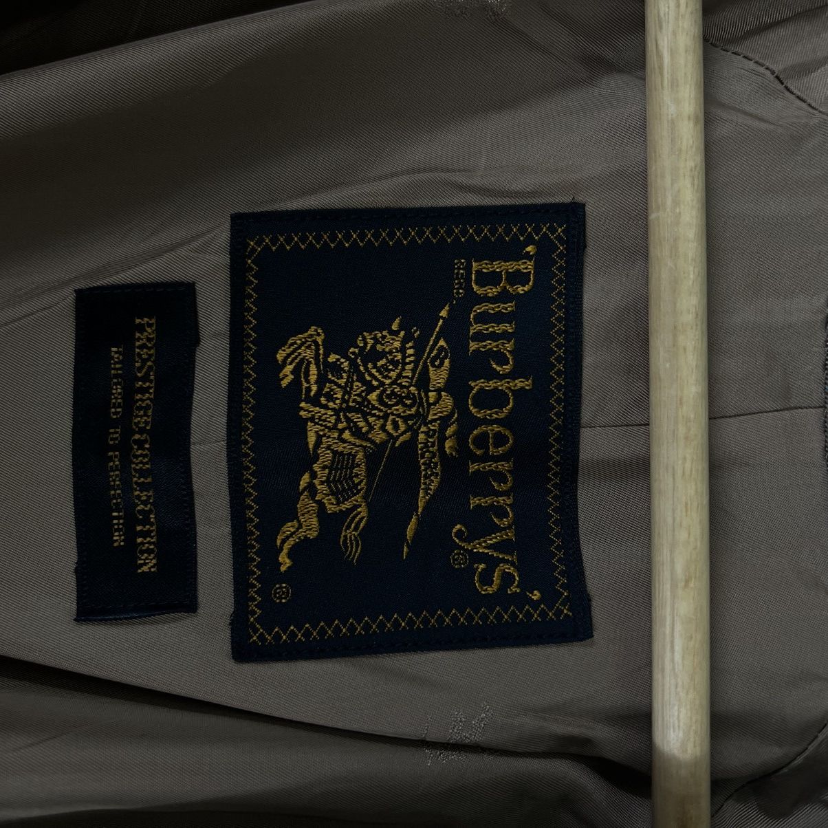 Burberry VINTAGE BURBERRYS PURE SILK LONG JACKET DOUBLE BREAST Size US M / EU 48-50 / 2 - 12 Thumbnail
