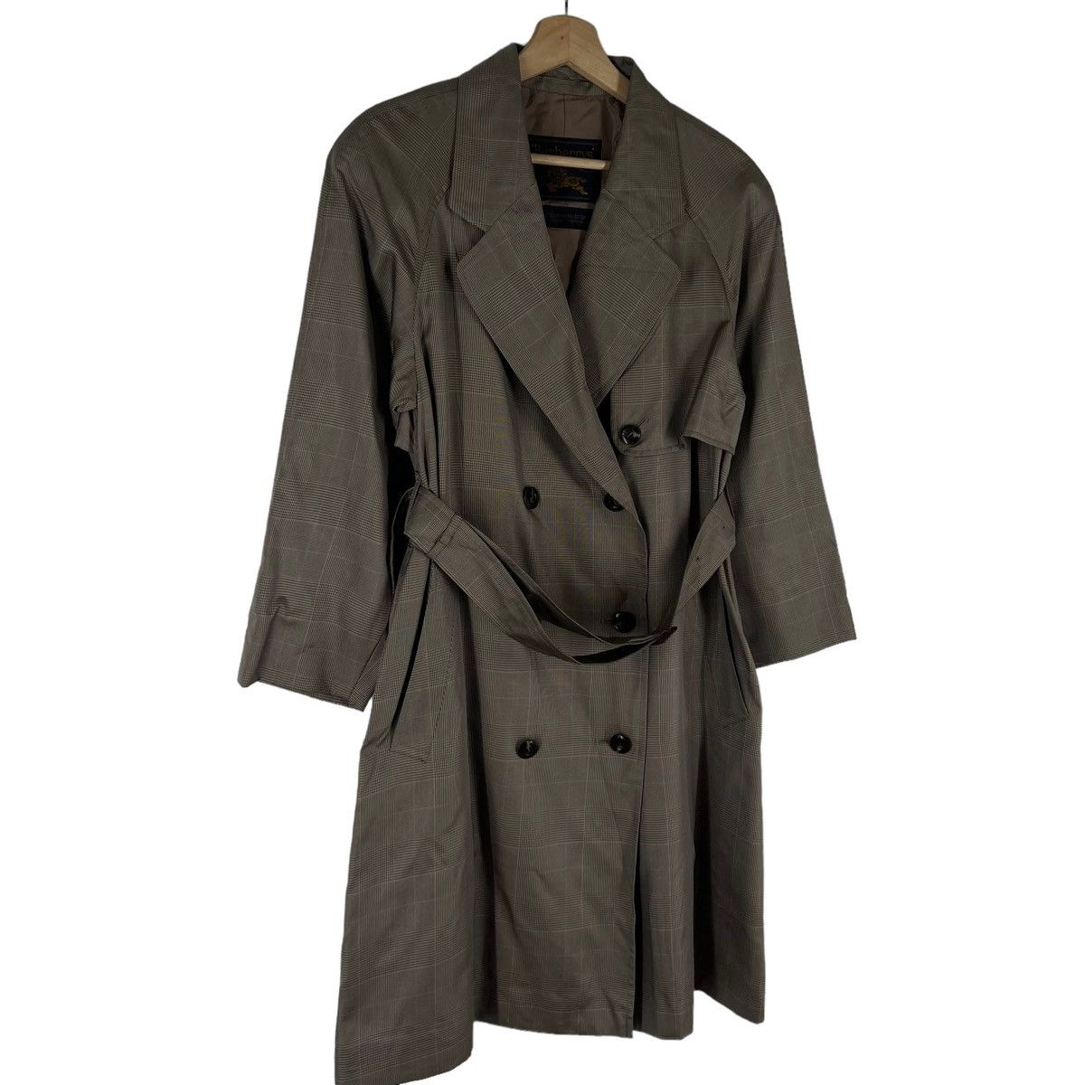 Burberry VINTAGE BURBERRYS PURE SILK LONG JACKET DOUBLE BREAST Size US M / EU 48-50 / 2 - 3 Thumbnail