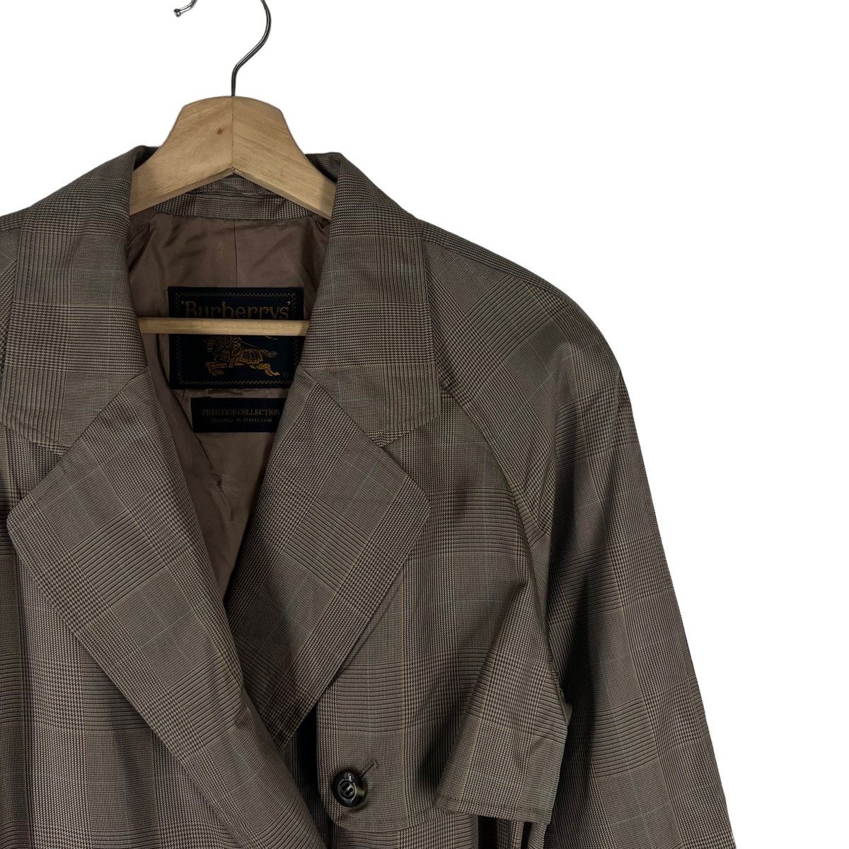 Burberry VINTAGE BURBERRYS PURE SILK LONG JACKET DOUBLE BREAST Size US M / EU 48-50 / 2 - 6 Thumbnail
