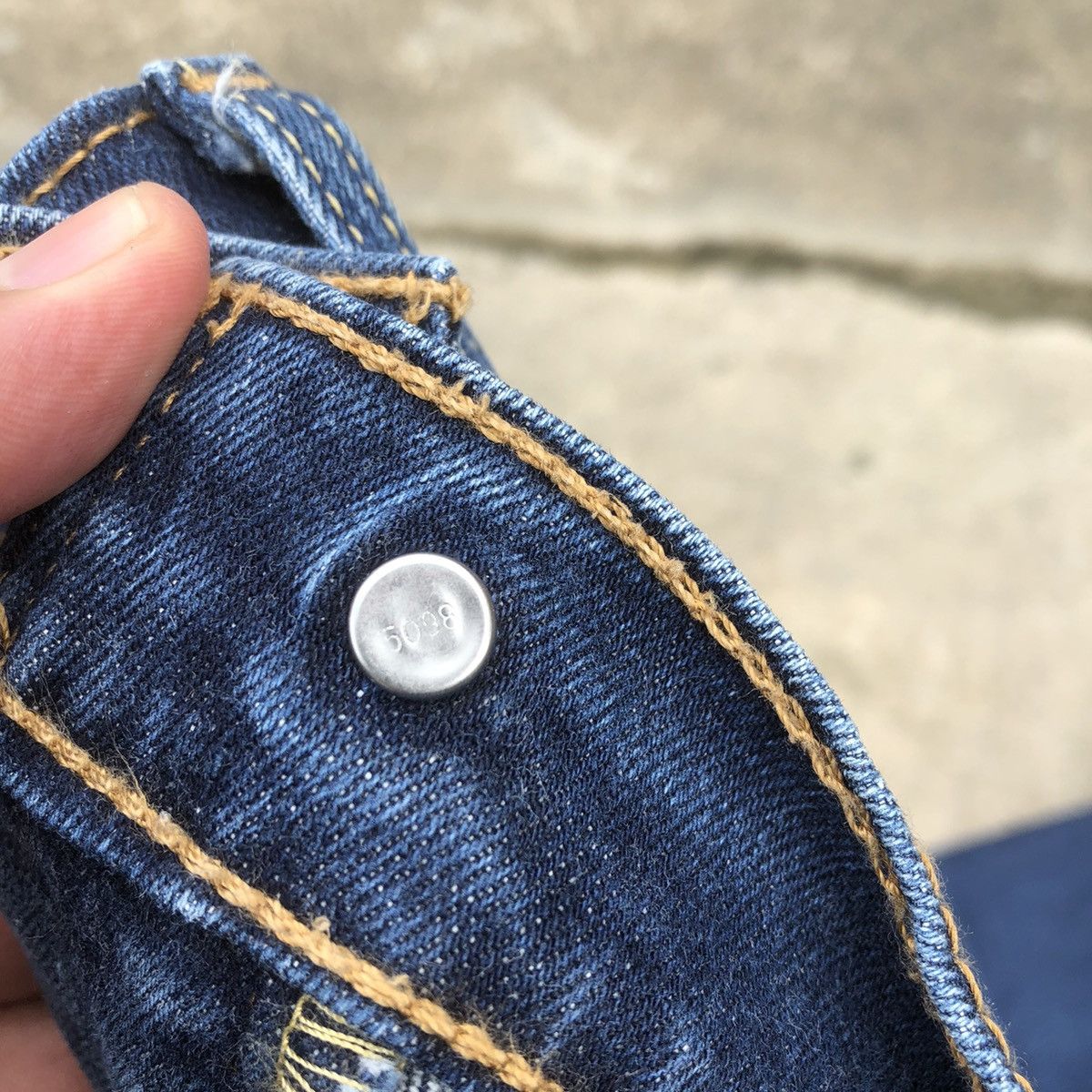 Levi's × Vintage 🔥Rare🔥Levis 502 Stoned Wash Rips Distress Denim Jeans Size US 30 / EU 46 - 11 Thumbnail