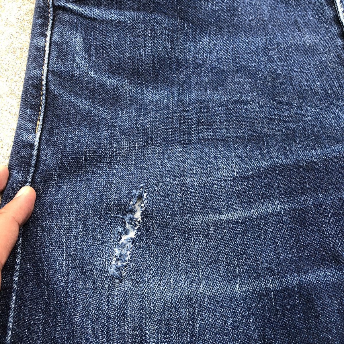 Levi's × Vintage 🔥Rare🔥Levis 502 Stoned Wash Rips Distress Denim Jeans Size US 30 / EU 46 - 8 Thumbnail