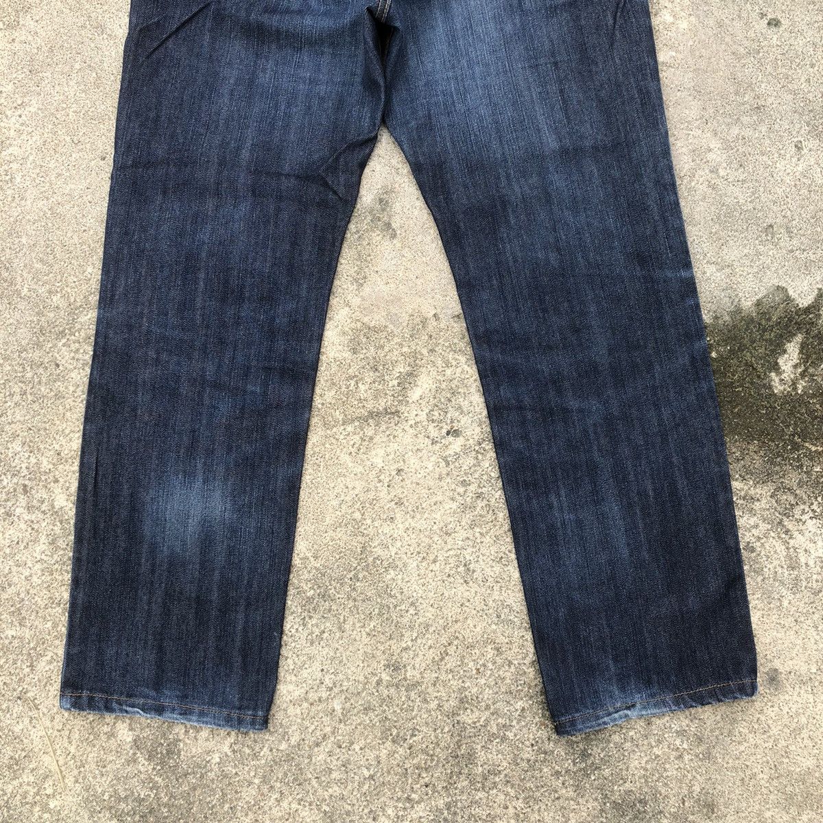 Edwin × Vintage 🔥Rare🔥Edwin 402 Stoned Wash Rips Distress Denim Jeans Size US 34 / EU 50 - 6 Thumbnail