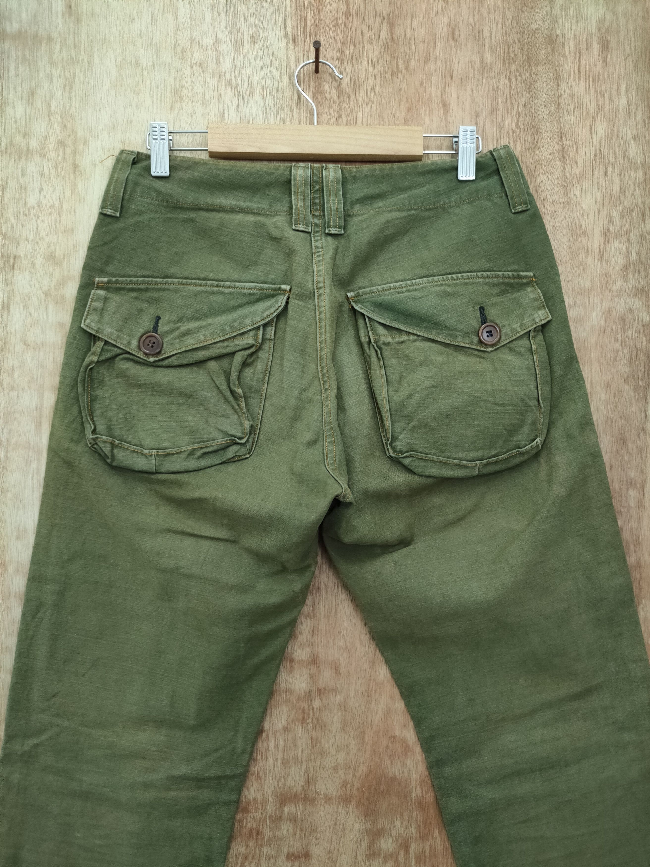 Japanese Brand John Bull Japan multipocket tactical cargo pants #46-055DL Size US 30 / EU 46 - 9 Thumbnail