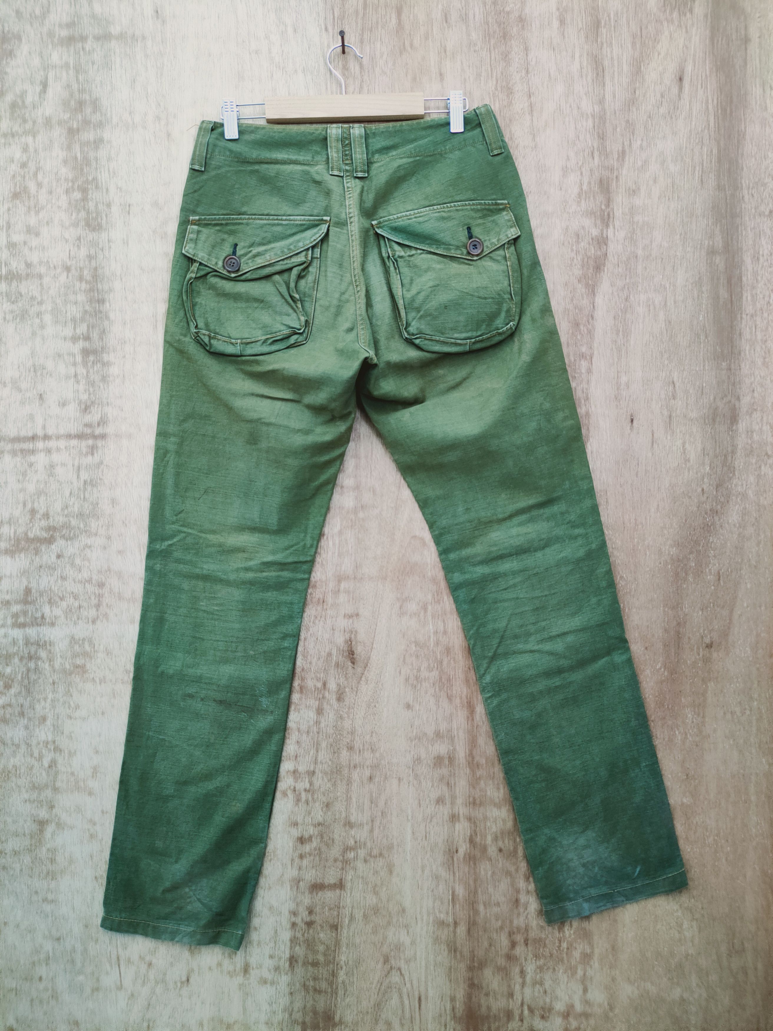 Japanese Brand John Bull Japan multipocket tactical cargo pants #46-055DL Size US 30 / EU 46 - 6 Thumbnail