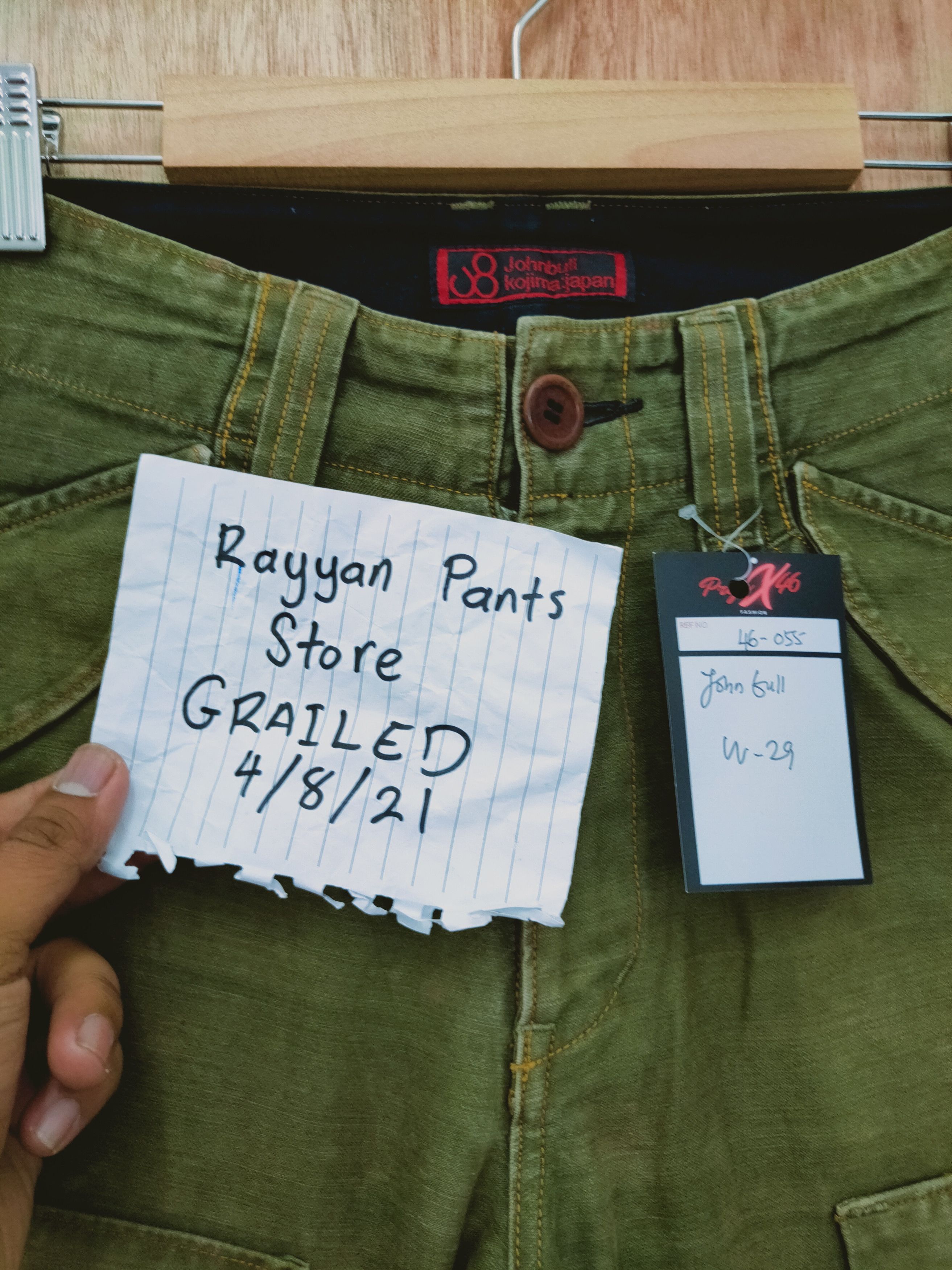 Japanese Brand × Johnbull John Bull Japan multipocket tactical cargo pants #46-055DL Size US 29 - 7 Thumbnail