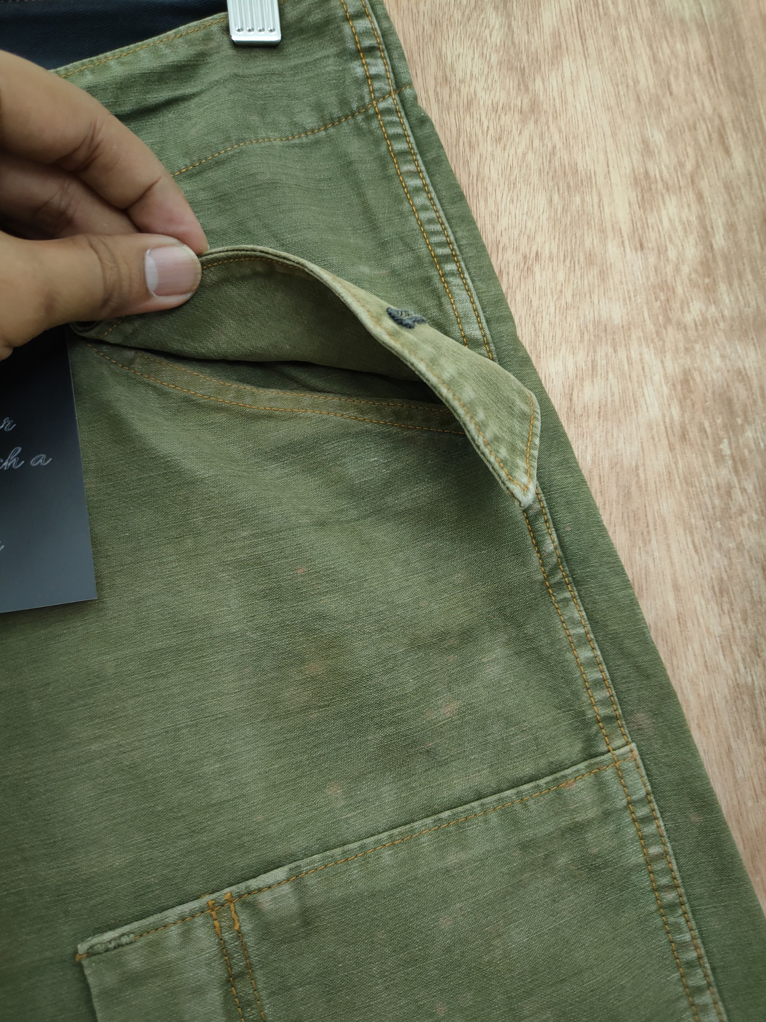 Japanese Brand John Bull Japan multipocket tactical cargo pants #46-055DL Size US 30 / EU 46 - 5 Thumbnail