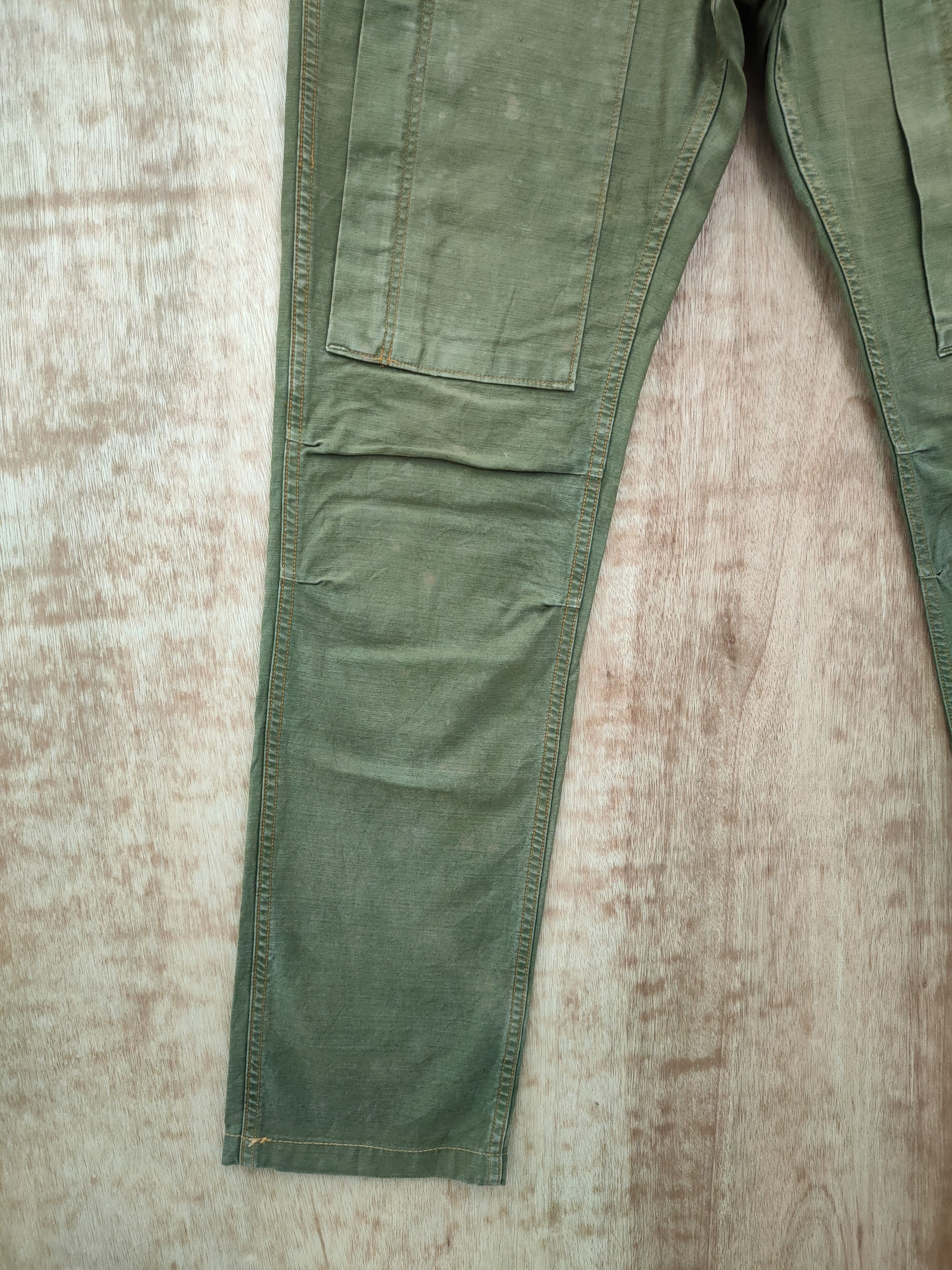 Japanese Brand John Bull Japan multipocket tactical cargo pants #46-055DL Size US 30 / EU 46 - 2 Thumbnail