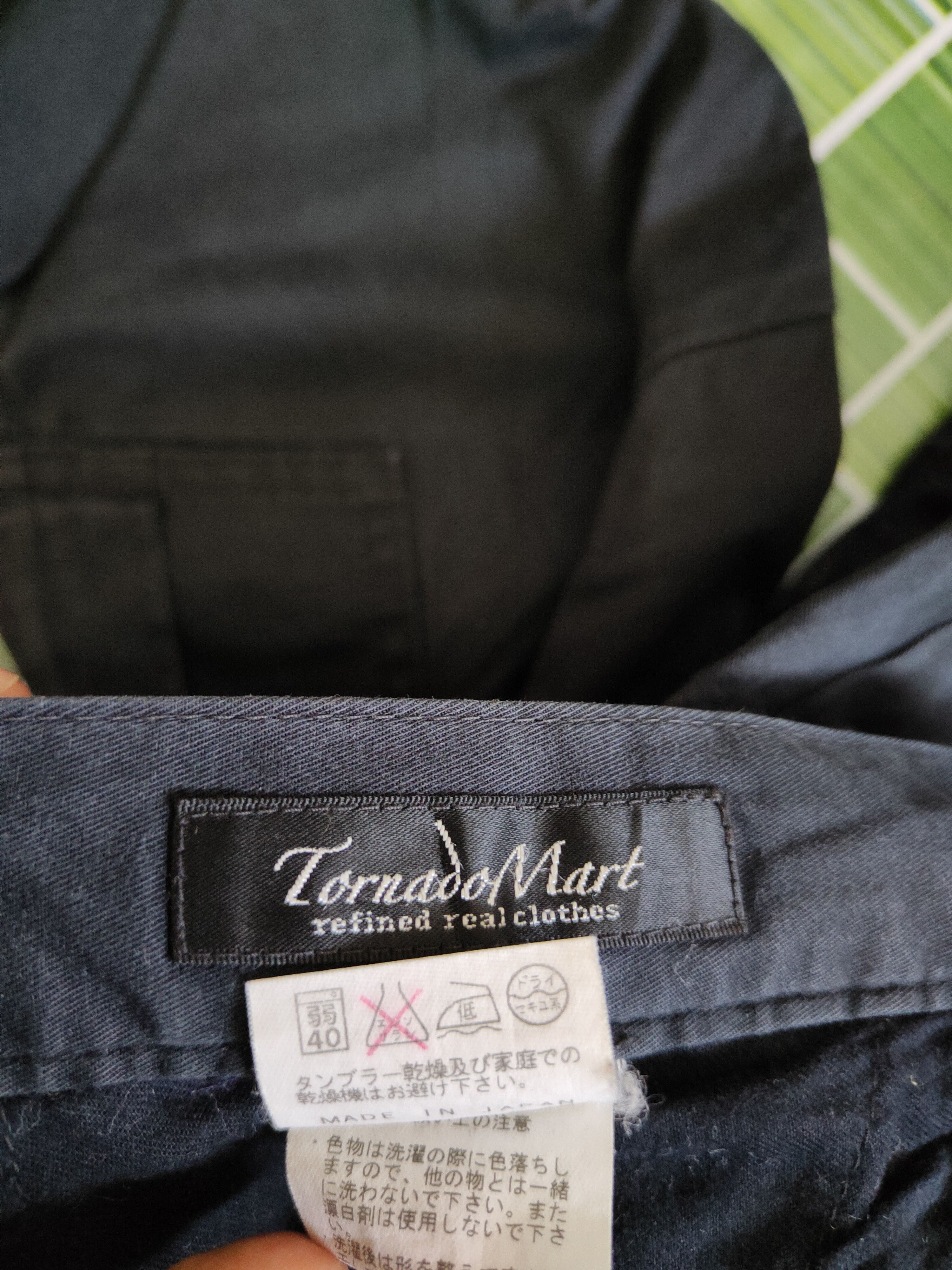 Tornado Mart Tornado Mart Black Multi Pocket spring Cargo Pants #4906 Size 29" - 13 Thumbnail