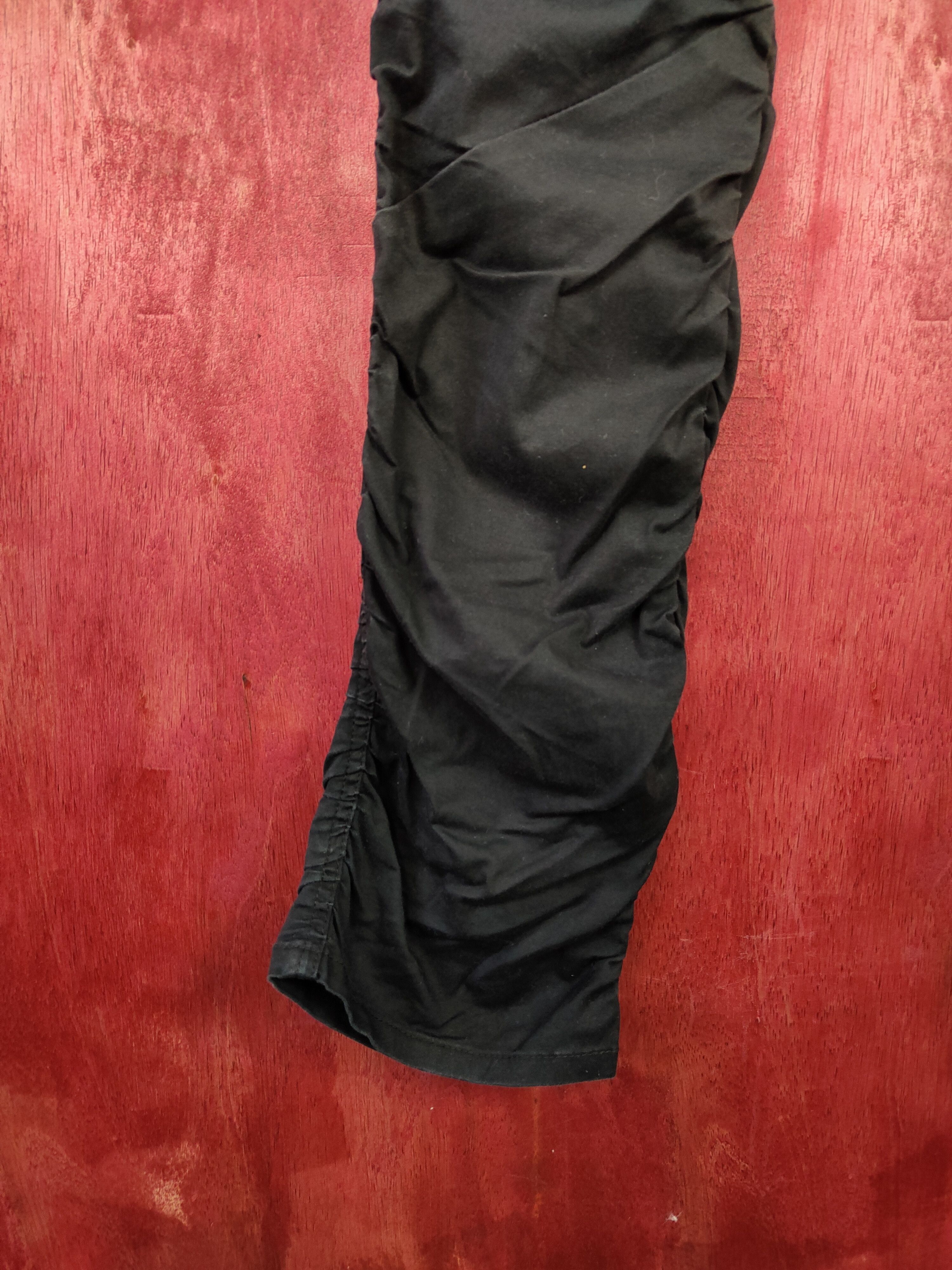 Tornado Mart Tornado Mart Black Multi Pocket spring Cargo Pants #4906 Size 29" - 5 Thumbnail