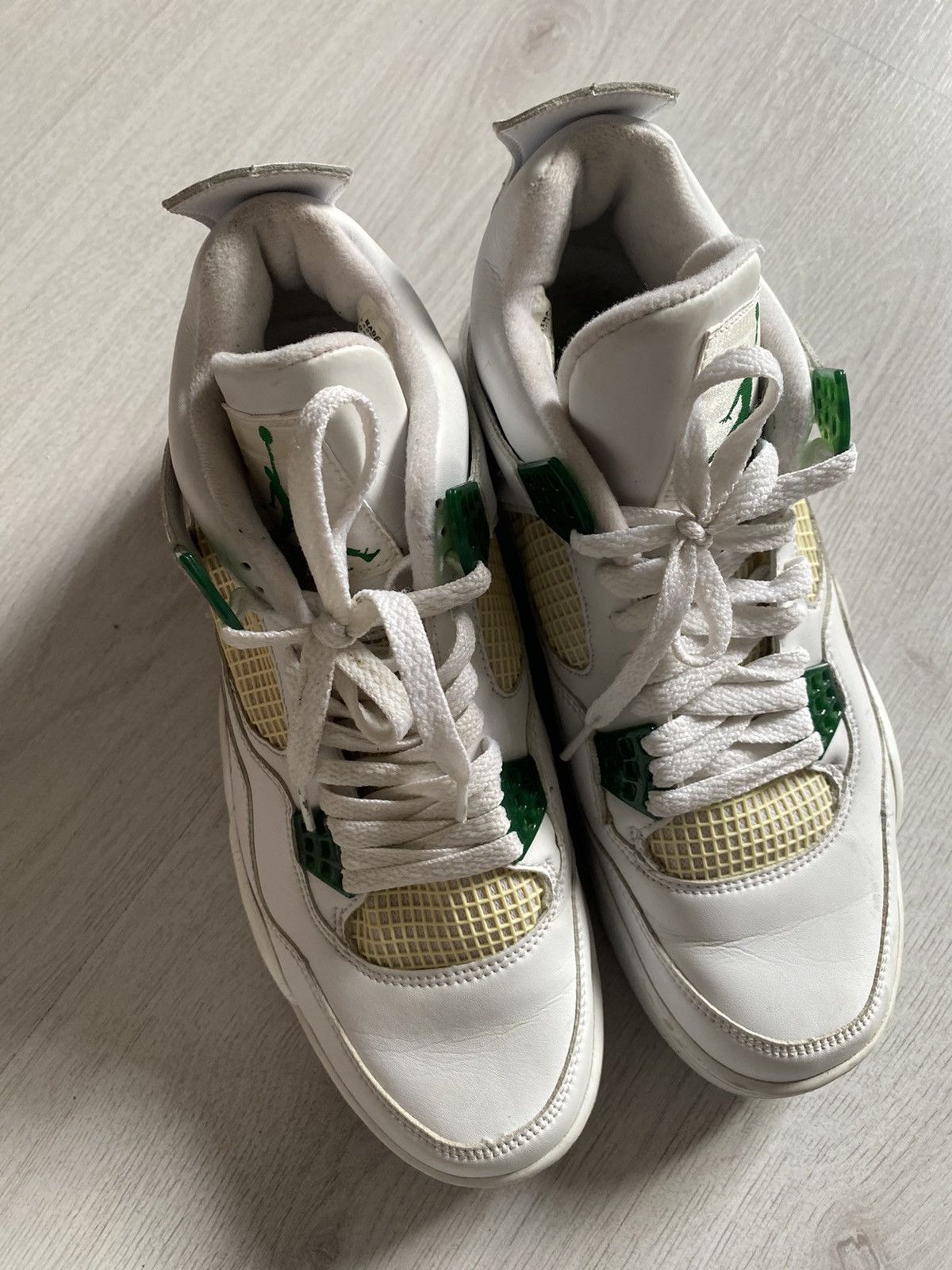 Jordan Brand Air Jordan 4 Retro 2004 Classic Green 2004 Size US 9.5 / EU 42-43 - 5 Thumbnail