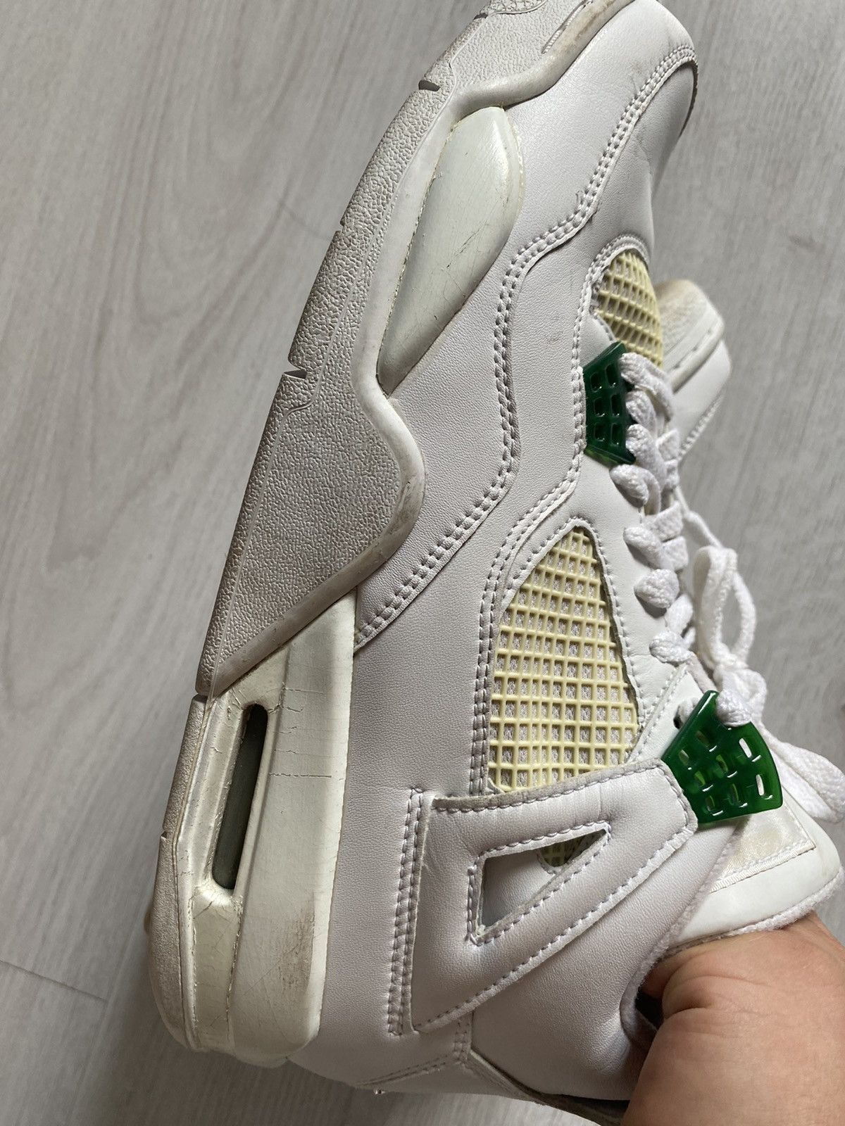 Jordan Brand Air Jordan 4 Retro 2004 Classic Green 2004 Size US 9.5 / EU 42-43 - 2 Thumbnail