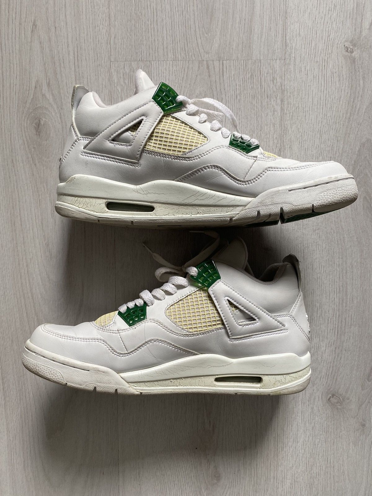 Jordan Brand Air Jordan 4 Retro 2004 Classic Green 2004 Size US 9.5 / EU 42-43 - 8 Thumbnail