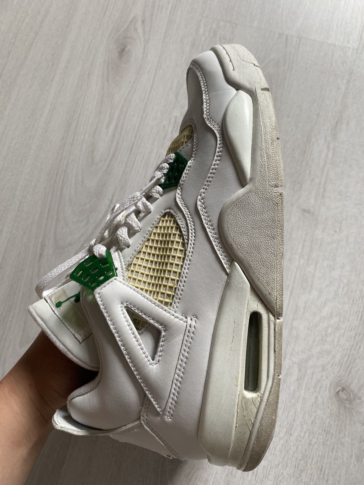 Jordan Brand Air Jordan 4 Retro 2004 Classic Green 2004 Size US 9.5 / EU 42-43 - 3 Thumbnail