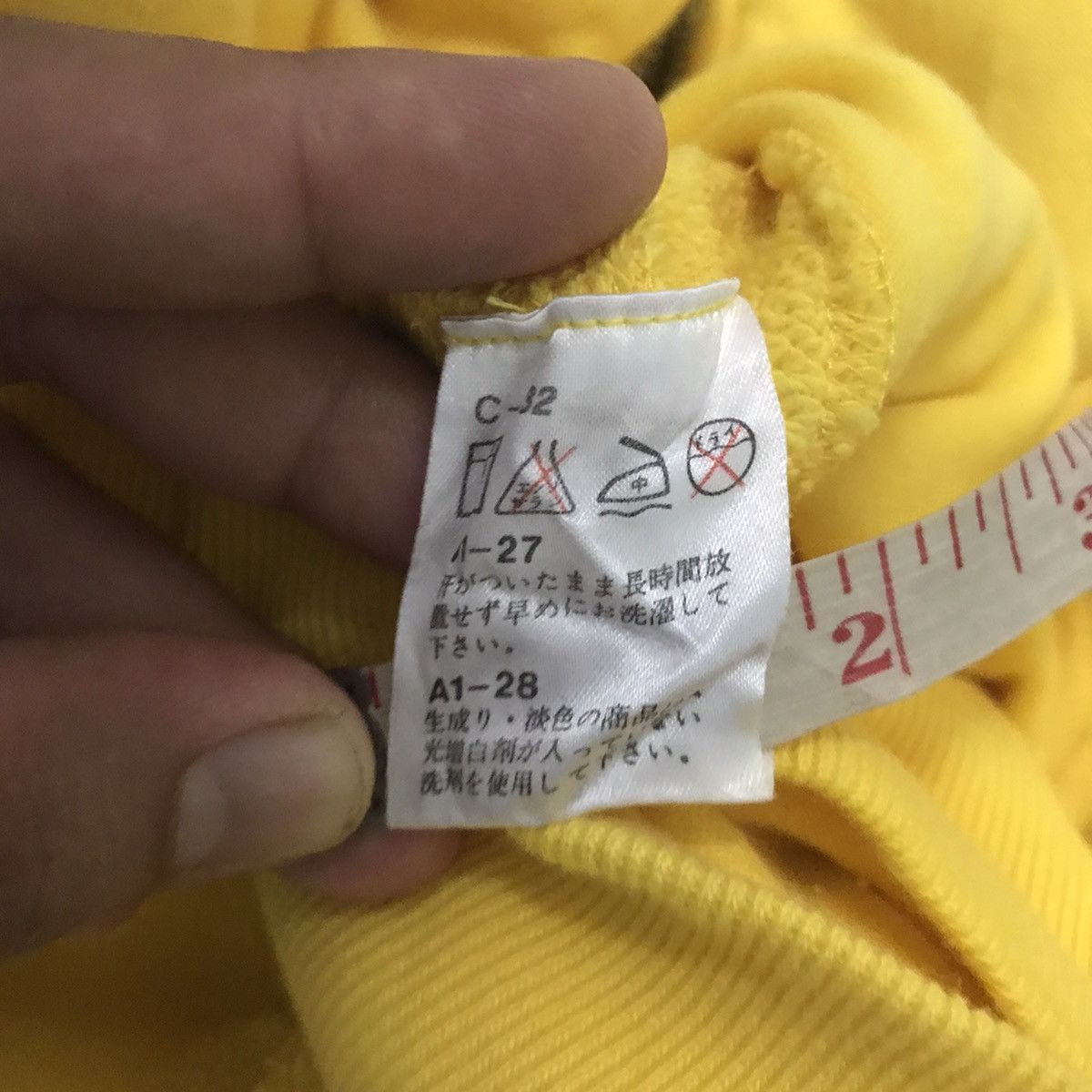 Polo Ralph Lauren × Vintage Vintage POLO SPORT Big Logo Half Zipper Yellow Sweatshirt Size US L / EU 52-54 / 3 - 9 Thumbnail