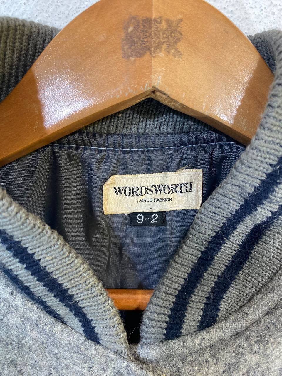 Japanese Brand Vintage Varsity Jacket Fully Wool Nice Design Size US M / EU 48-50 / 2 - 4 Thumbnail