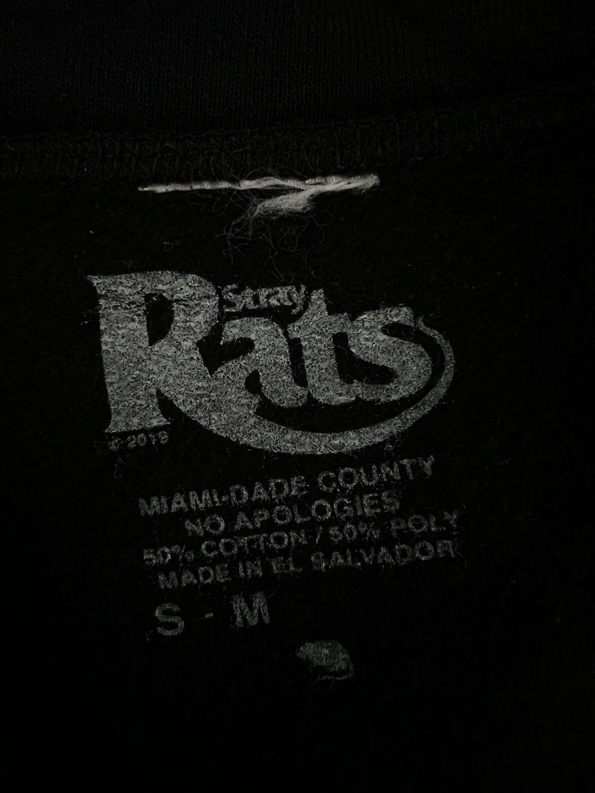 Stray Rats Stray Rats Pink + Black Logo Sleeve Cardigan Black Medium Size US M / EU 48-50 / 2 - 2 Thumbnail