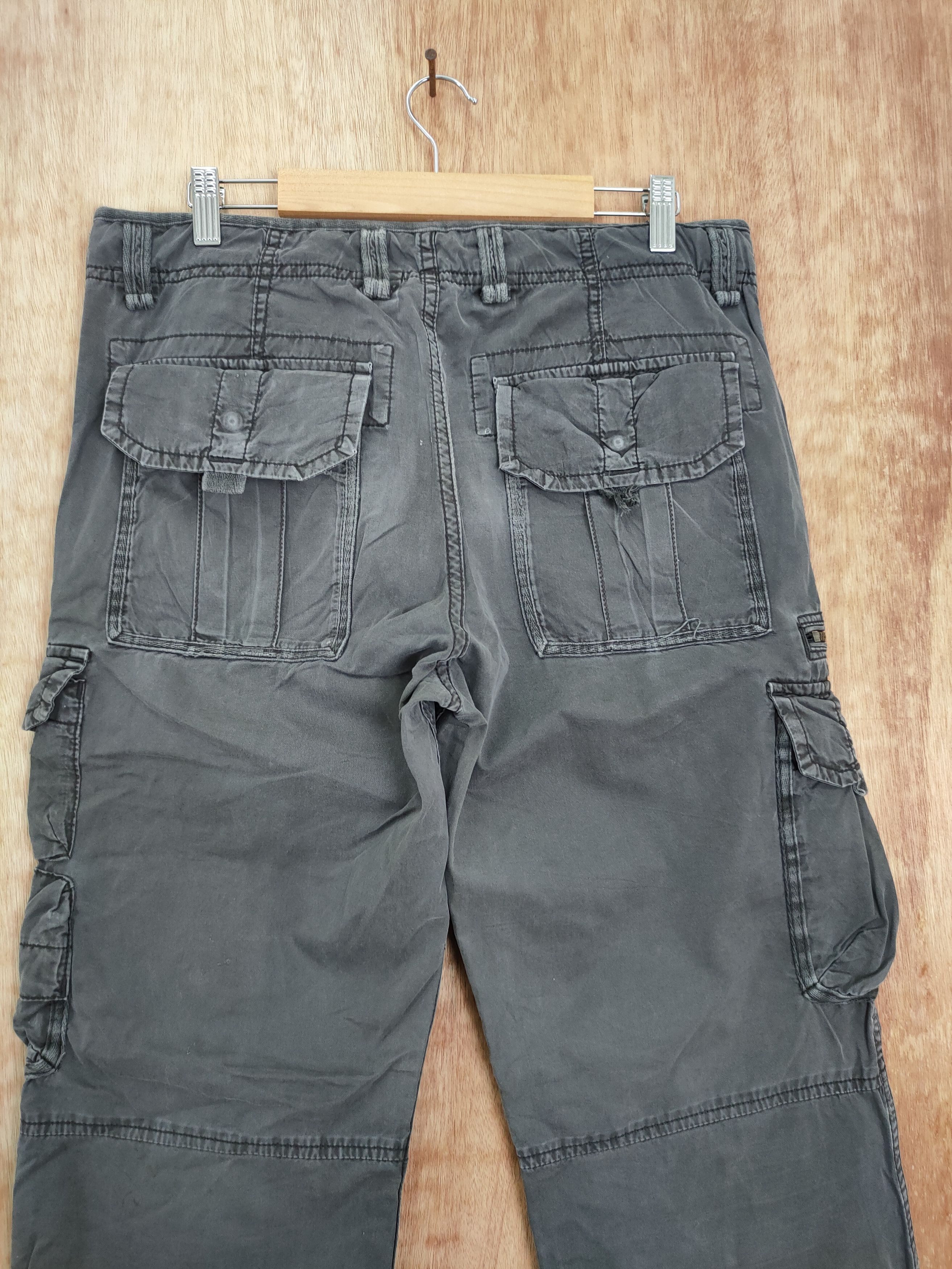 Japanese Brand uniqlo japanese faded vintage tactical cargo pants #4154DL Size US 32 / EU 48 - 8 Thumbnail