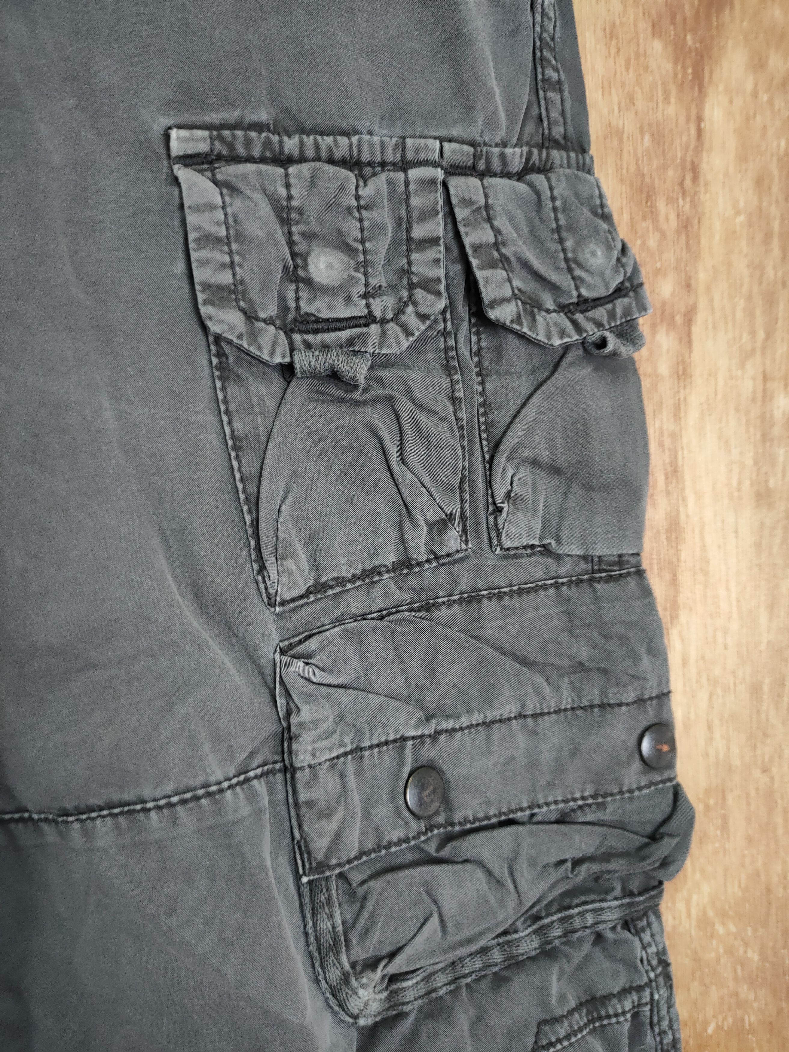 Japanese Brand uniqlo japanese faded vintage tactical cargo pants #4154DL Size US 32 / EU 48 - 4 Thumbnail