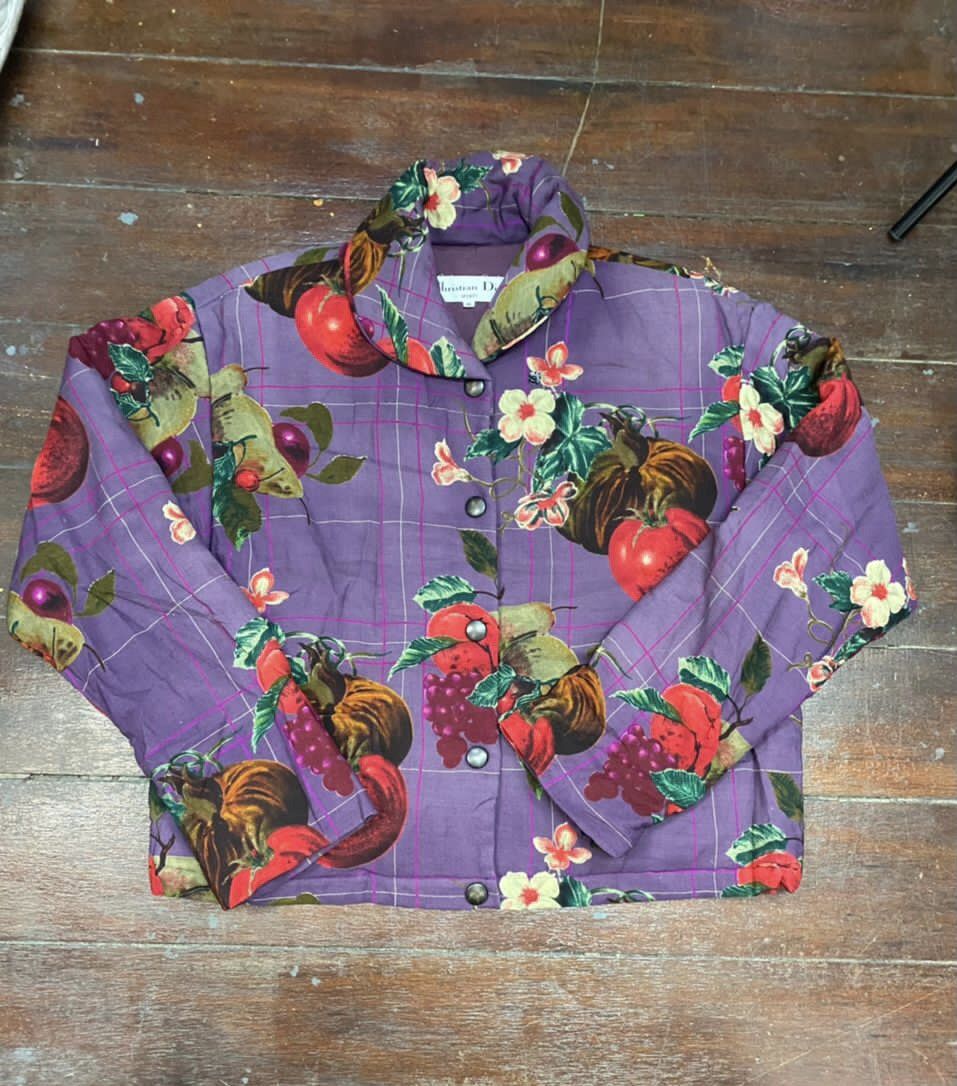 Dior 🔥Unisex🔥Christian Dior sport fullprint snap button Jacket Size M / US 6-8 / IT 42-44 - 18 Thumbnail
