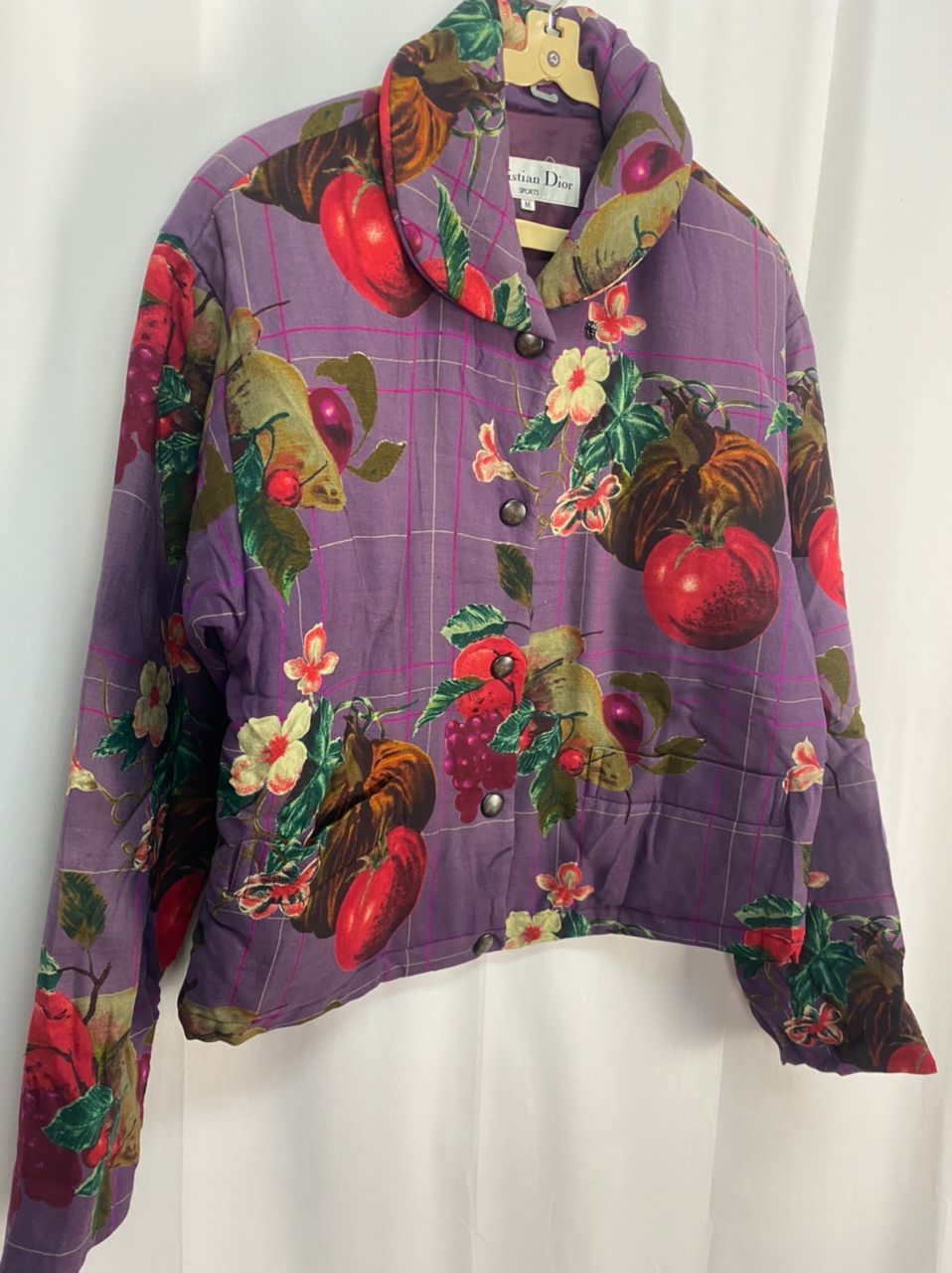 Dior 🔥Unisex🔥Christian Dior sport fullprint snap button Jacket Size M / US 6-8 / IT 42-44 - 8 Thumbnail
