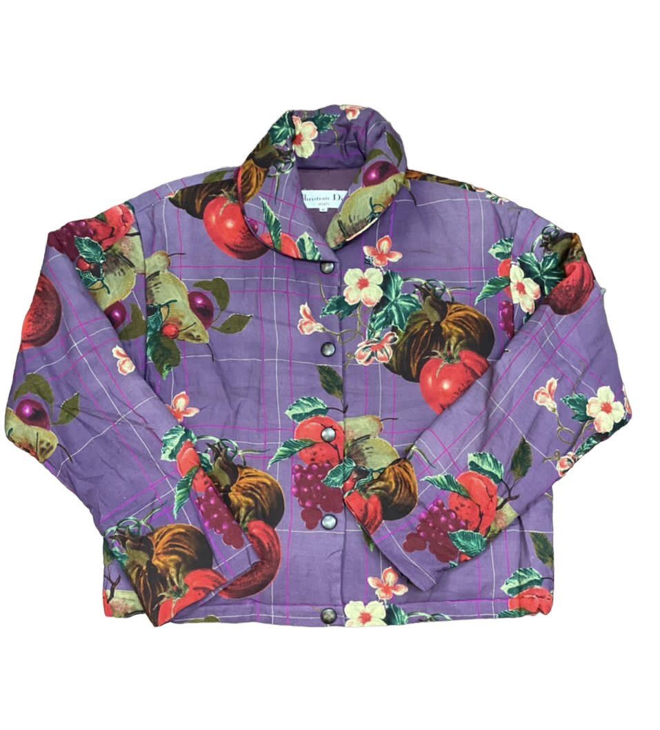 Dior 🔥Unisex🔥Christian Dior sport fullprint snap button Jacket Size M / US 6-8 / IT 42-44 - 1 Thumbnail