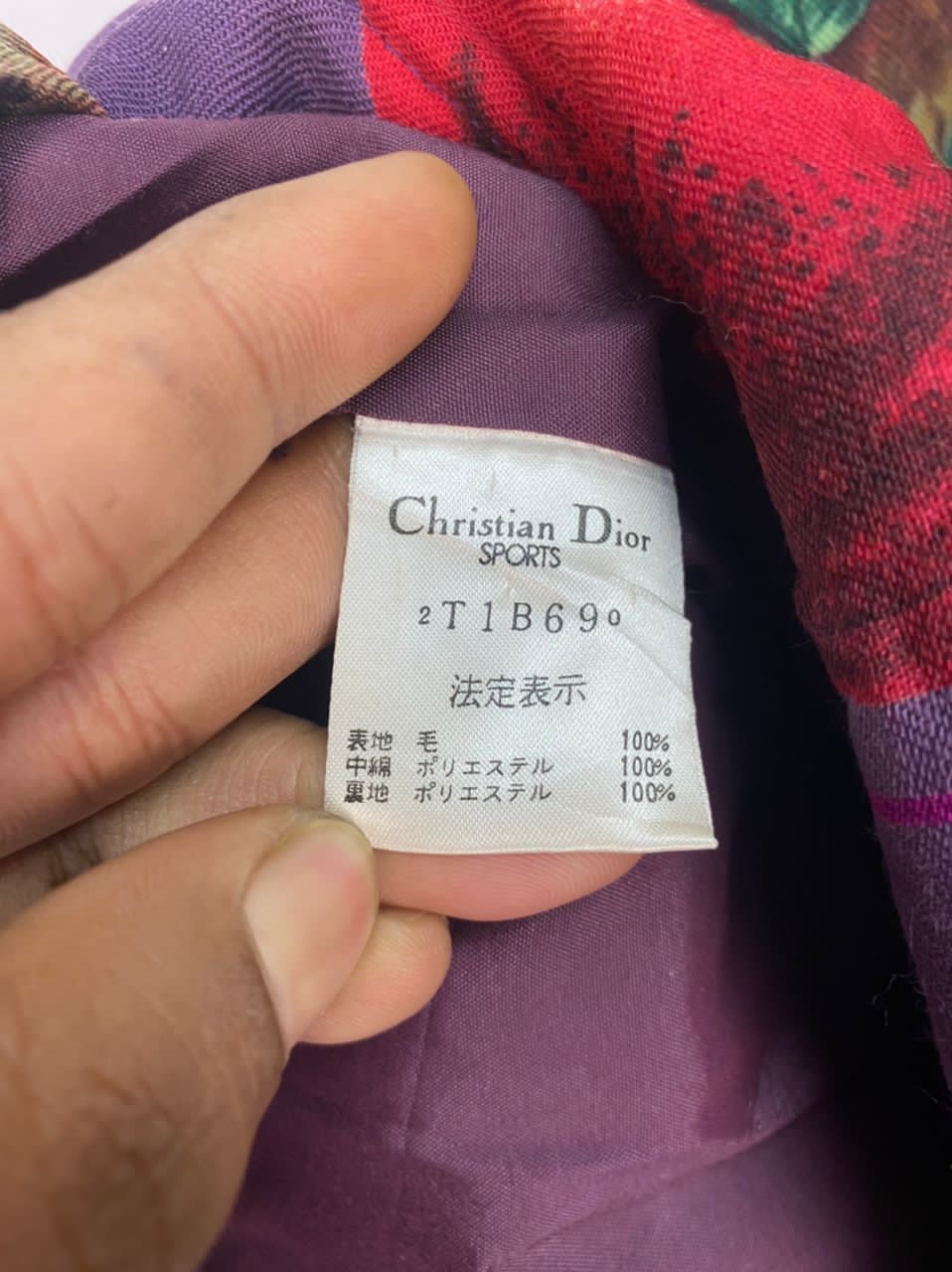 Dior 🔥Unisex🔥Christian Dior sport fullprint snap button Jacket Size M / US 6-8 / IT 42-44 - 5 Thumbnail