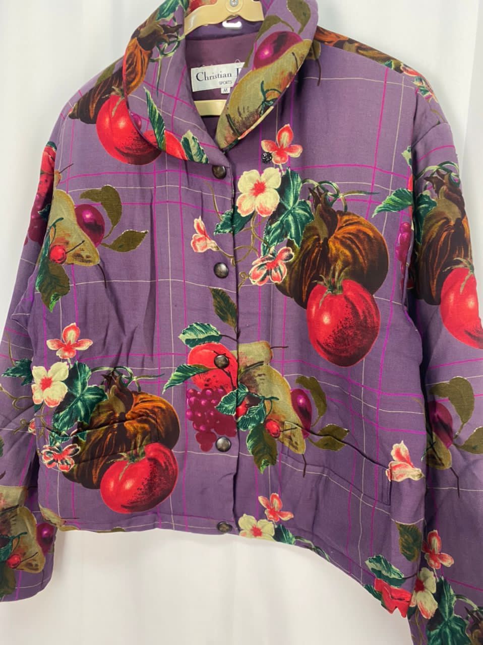 Dior 🔥Unisex🔥Christian Dior sport fullprint snap button Jacket Size M / US 6-8 / IT 42-44 - 7 Thumbnail