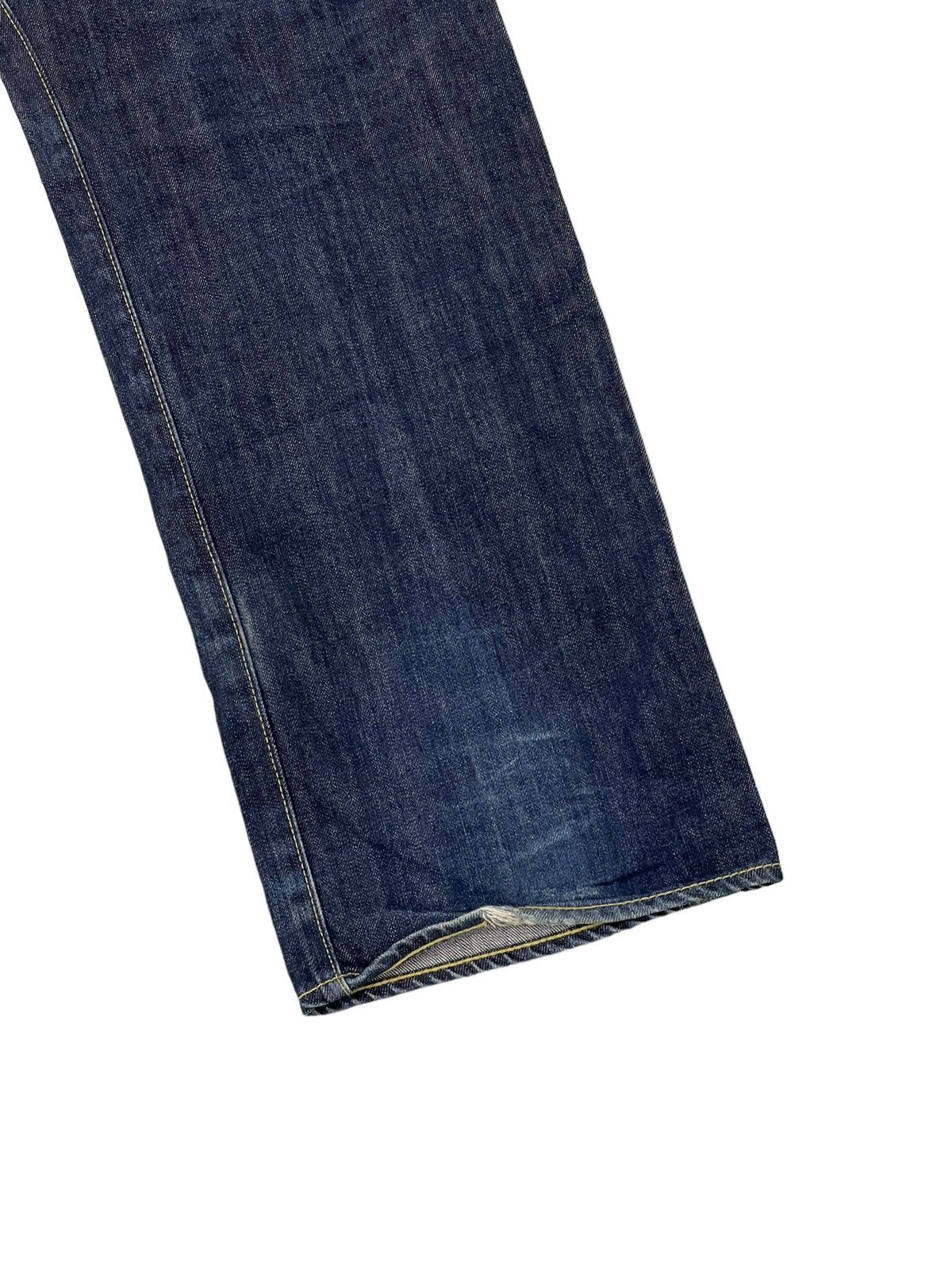Bape × Nigo Bathing Ape Chain Embroidery Bapesta Denim Regular Size US 35 - 4 Thumbnail
