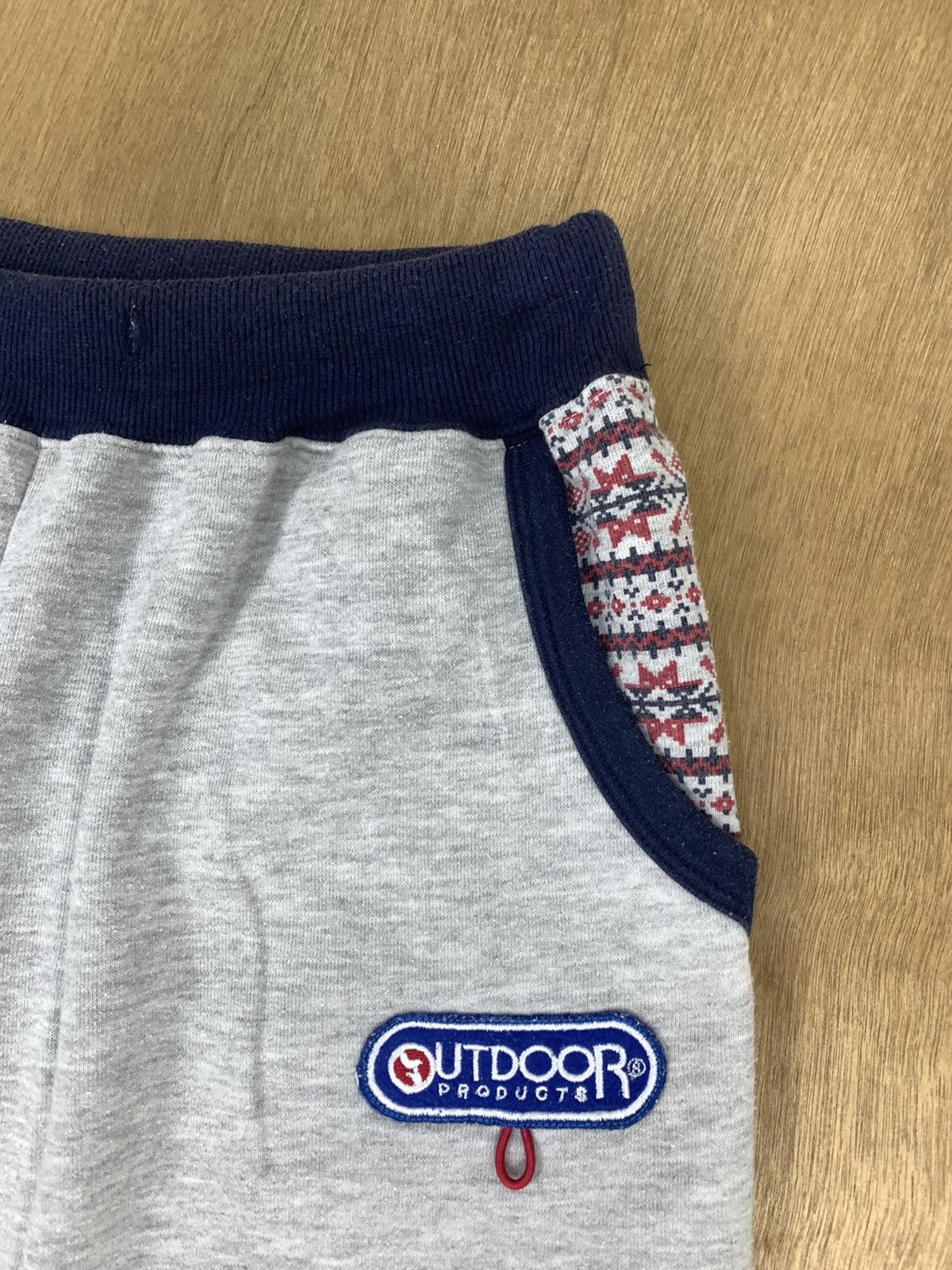 Japanese Brand OUTDOOR PRODUCT Navajo Art Patchwork Short Sweatpant Jogger Size US 29 - 6 Thumbnail