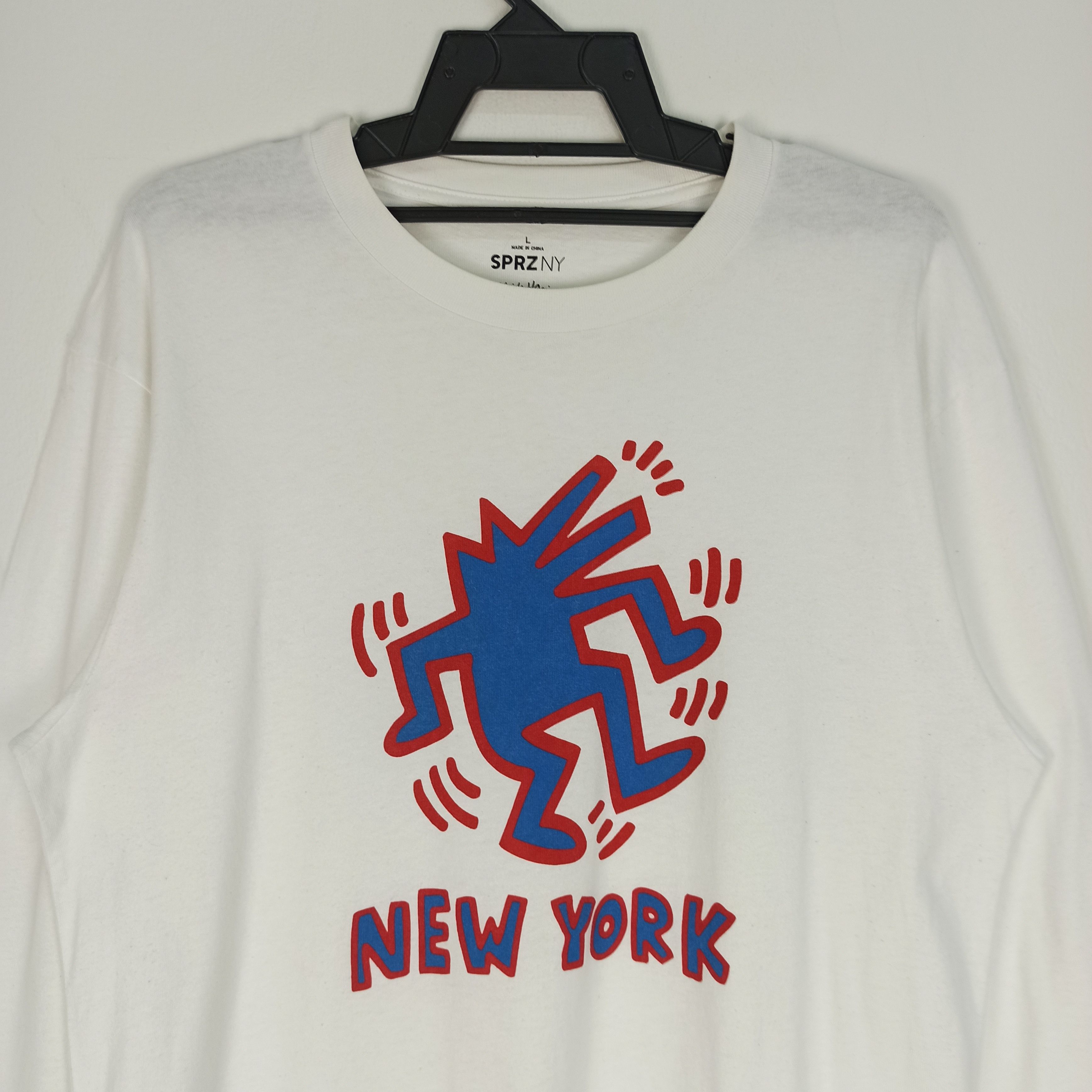 Keith Haring Keith Haring New York X Uniqlo Long Sleeve Tshirt Size US L / EU 52-54 / 3 - 2 Thumbnail