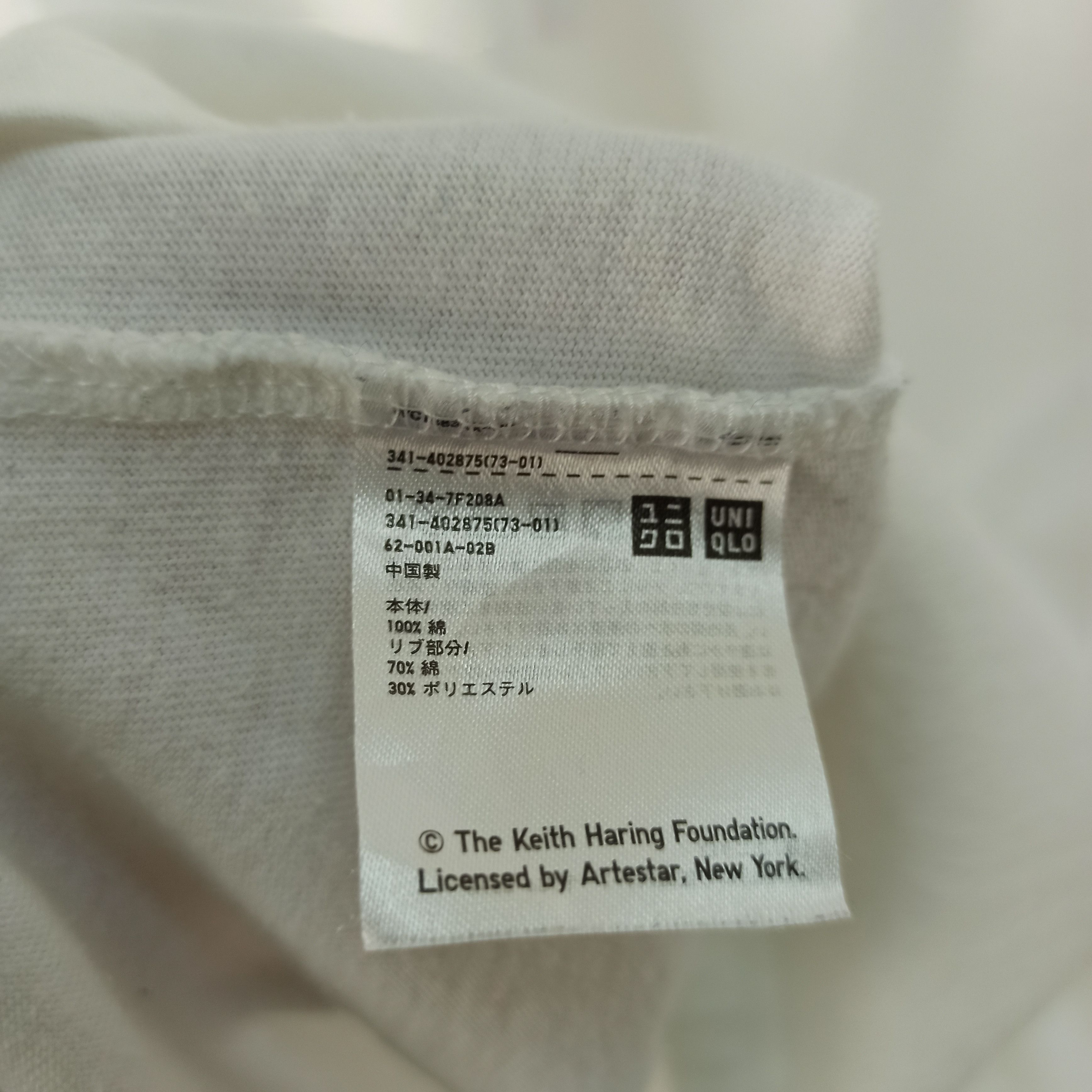 Keith Haring Keith Haring New York X Uniqlo Long Sleeve Tshirt Size US L / EU 52-54 / 3 - 7 Thumbnail