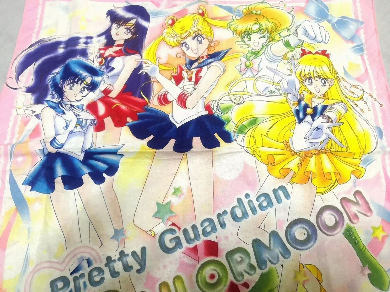 Anime Vintage Sailor Moon handkerchief JAPAN ANIME Deadstock Size ONE SIZE - 1 Thumbnail