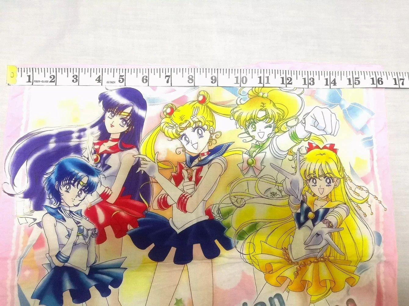 Anime Vintage Sailor Moon handkerchief JAPAN ANIME Deadstock Size ONE SIZE - 5 Thumbnail