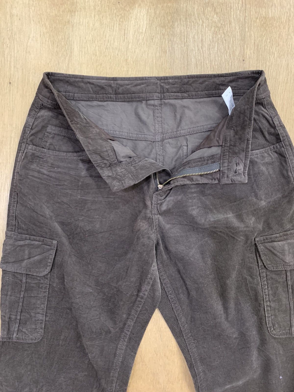 Japanese Brand JAPANESE Rare Hickory Corduroy Casual Denim Jean Cargo Pant Size US 29 - 14 Thumbnail