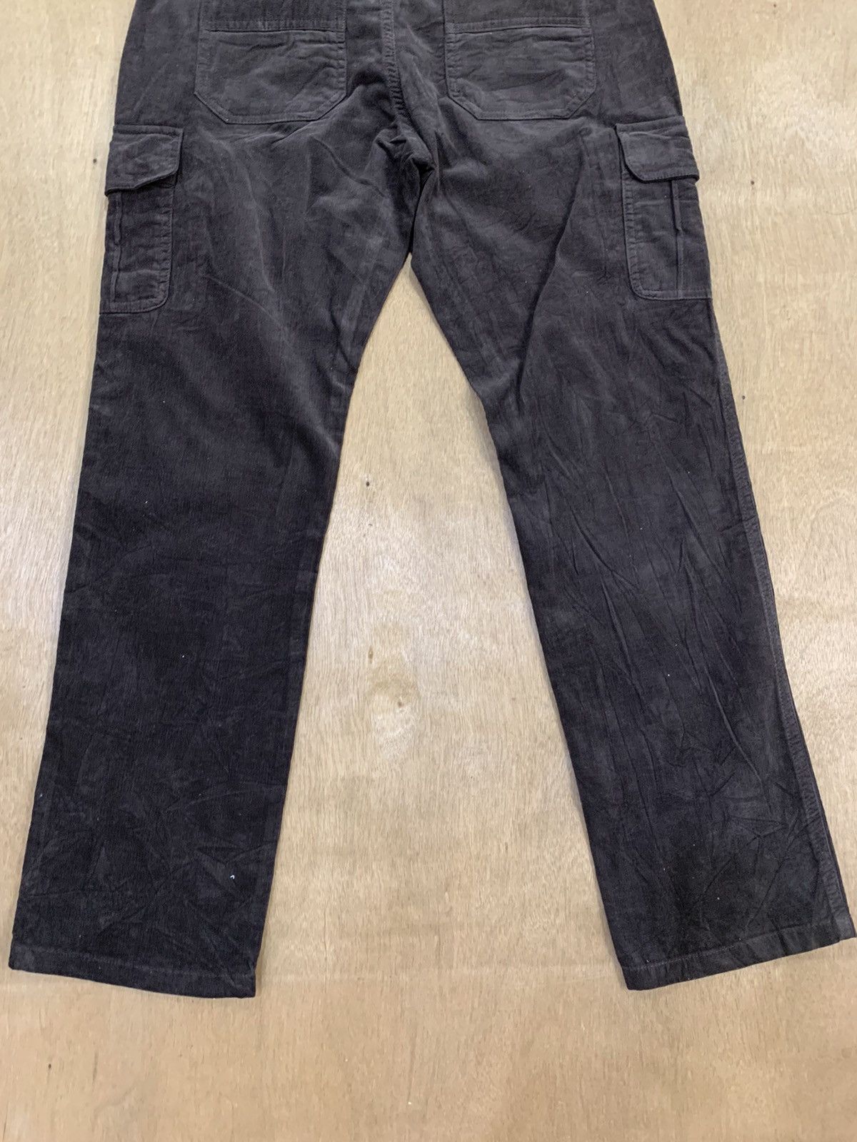 Japanese Brand JAPANESE Rare Hickory Corduroy Casual Denim Jean Cargo Pant Size US 29 - 10 Thumbnail