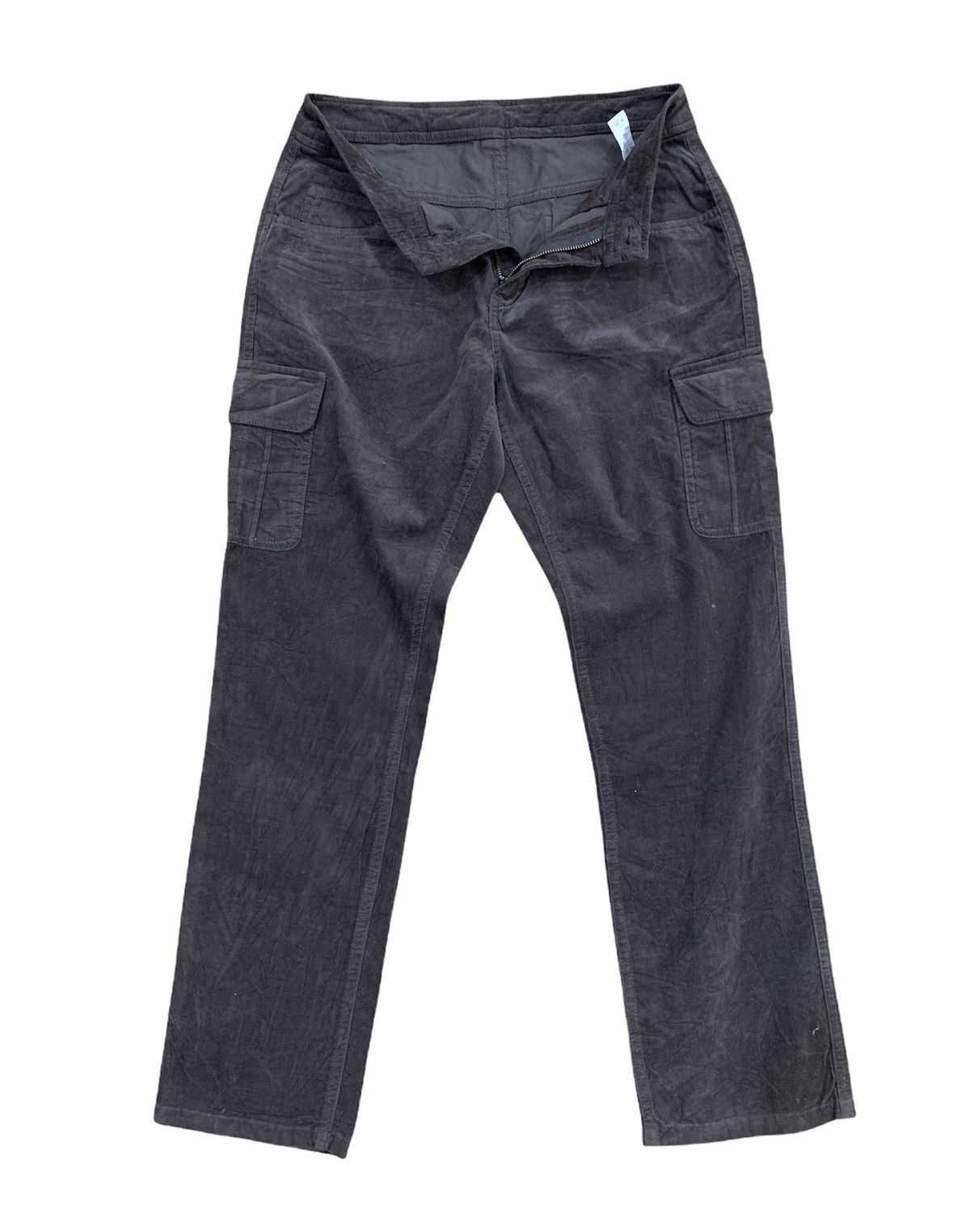 Japanese Brand JAPANESE Rare Hickory Corduroy Casual Denim Jean Cargo Pant Size US 29 - 3 Thumbnail