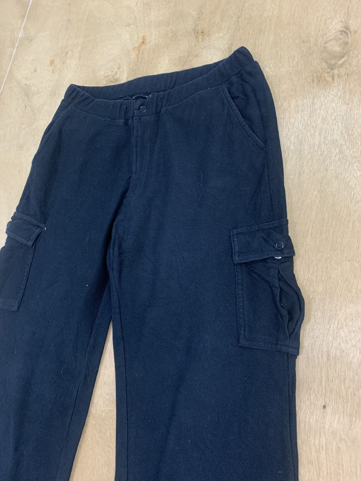 Japanese Brand × Uniqlo UNIQLO Elastic Stretch Multipocket Wide Palazzo Cargo Pant Size US 28 / EU 44 - 7 Thumbnail