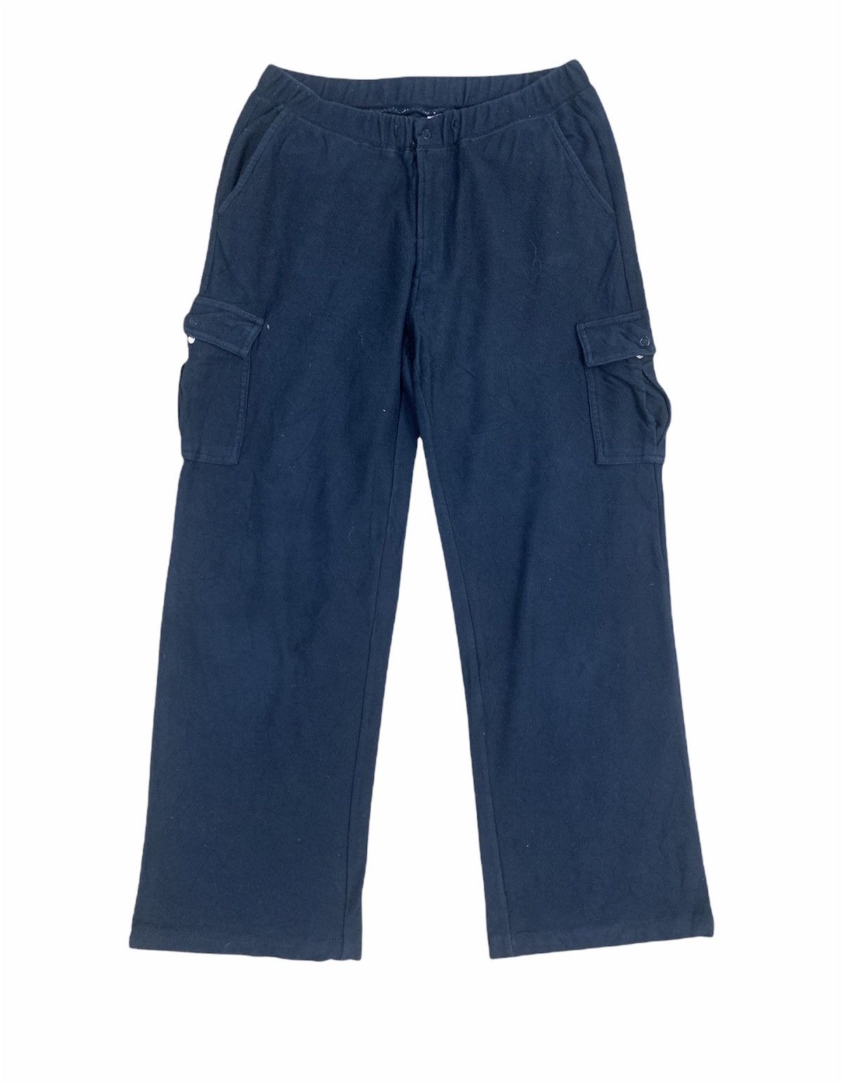 Japanese Brand × Uniqlo UNIQLO Elastic Stretch Multipocket Wide Palazzo Cargo Pant Size US 28 / EU 44 - 1 Thumbnail