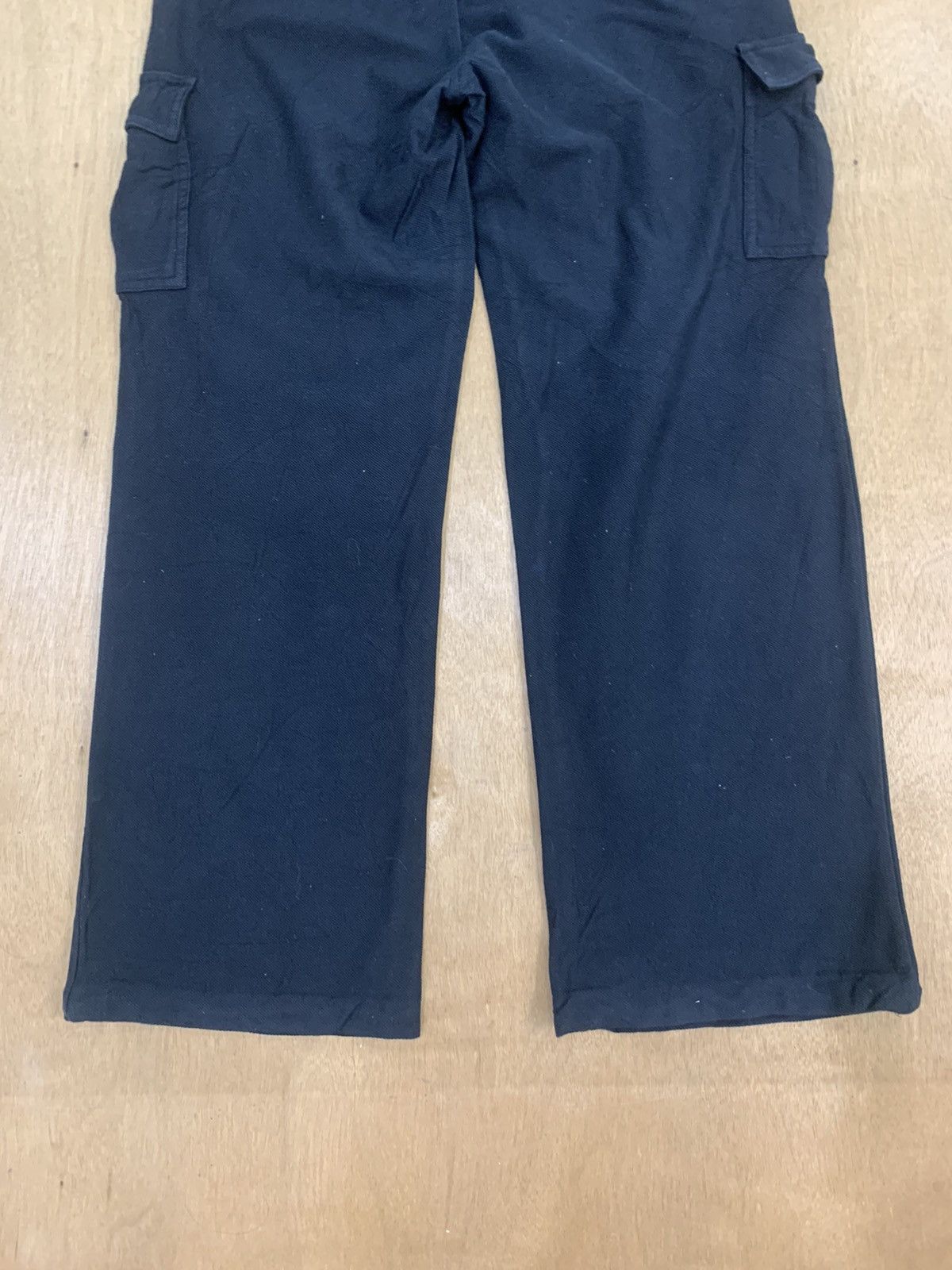 Japanese Brand × Uniqlo UNIQLO Elastic Stretch Multipocket Wide Palazzo Cargo Pant Size US 28 / EU 44 - 10 Thumbnail