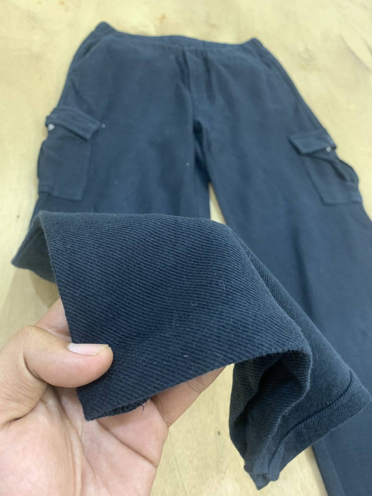 Japanese Brand × Uniqlo UNIQLO Elastic Stretch Multipocket Wide Palazzo Cargo Pant Size US 28 / EU 44 - 8 Thumbnail