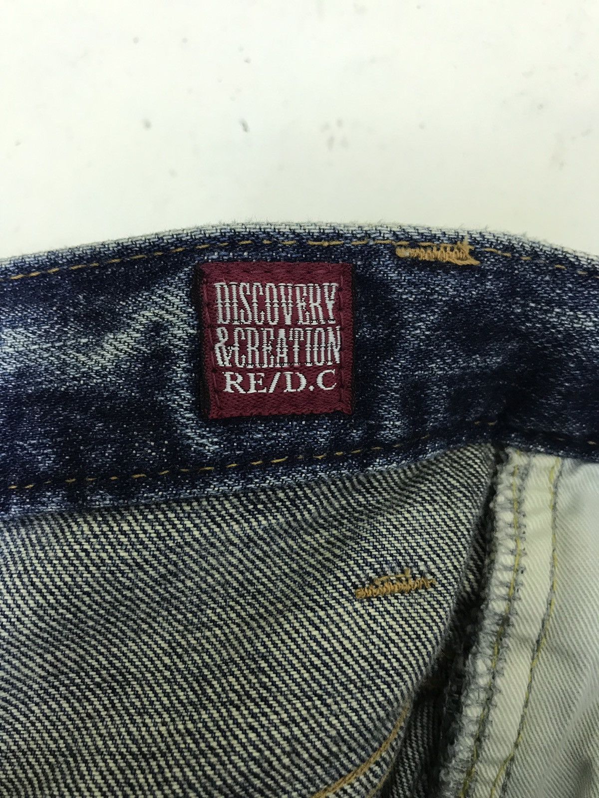 Japanese Brand Slim Jeans Japanese Boro Denim by Re/D.C Patchwork Size US 30 / EU 46 - 11 Thumbnail