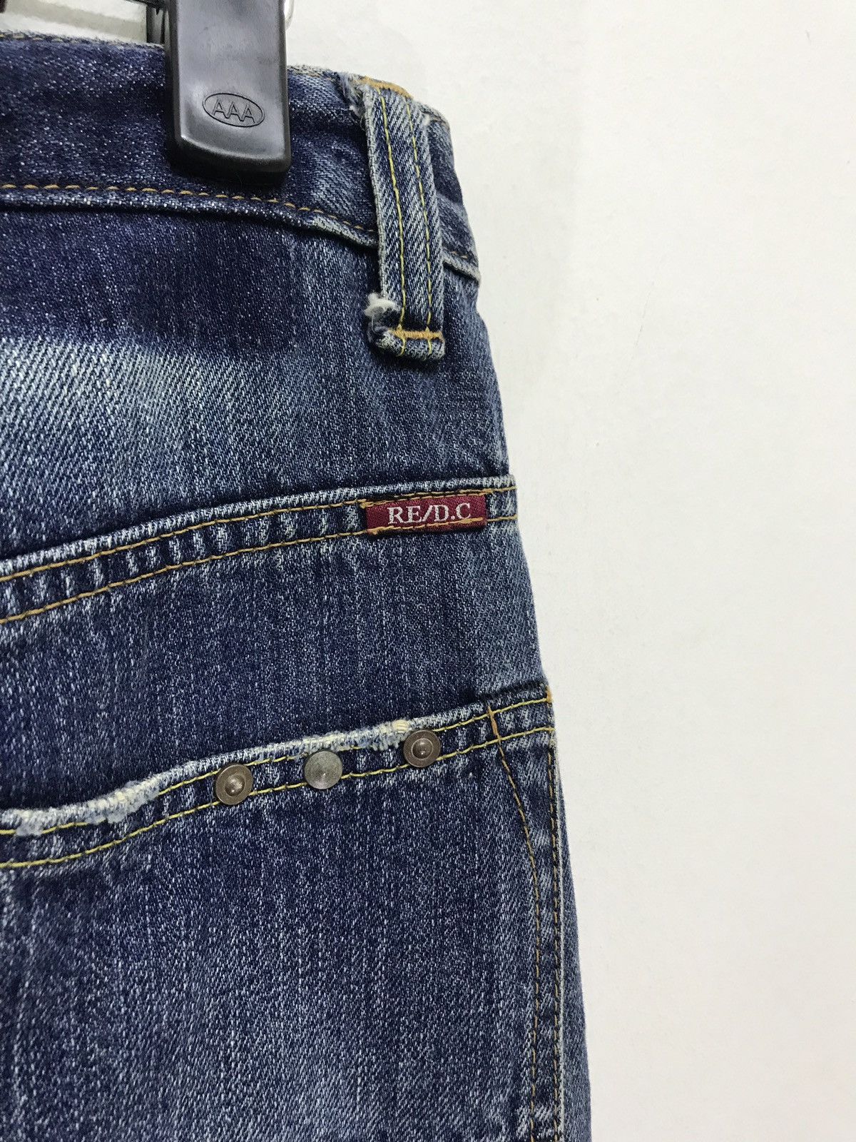Japanese Brand Slim Jeans Japanese Boro Denim by Re/D.C Patchwork Size US 30 / EU 46 - 10 Thumbnail