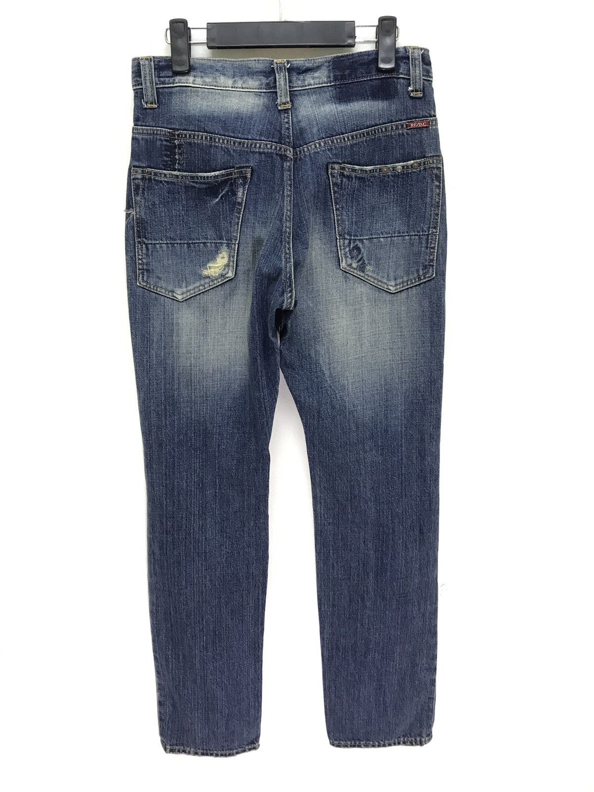 Japanese Brand Slim Jeans Japanese Boro Denim by Re/D.C Patchwork Size US 30 / EU 46 - 8 Thumbnail