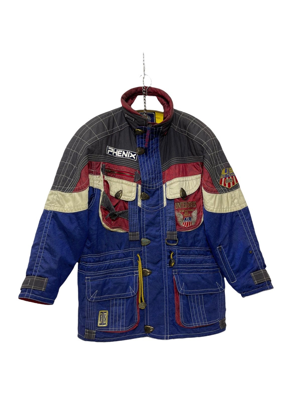 Vintage Vtg 90s Us Ski Team Jacket by Phenix Japan 7🟩 Size US L / EU 52-54 / 3 - 1 Thumbnail