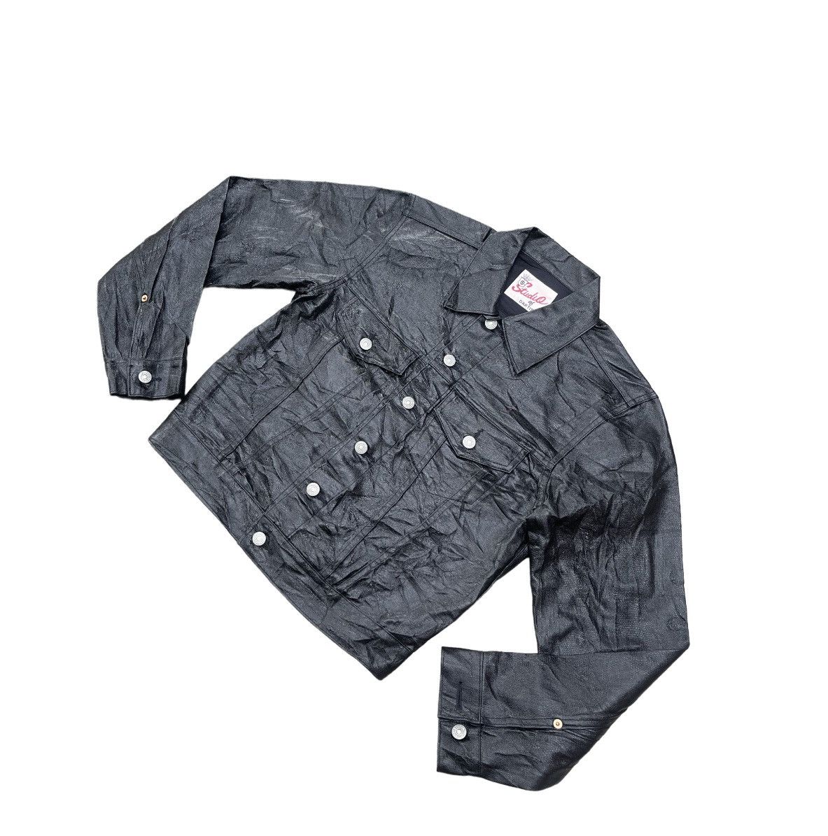 🔥🔥 Studio D’artisan Lot 0529 Wax Trucker Jacket