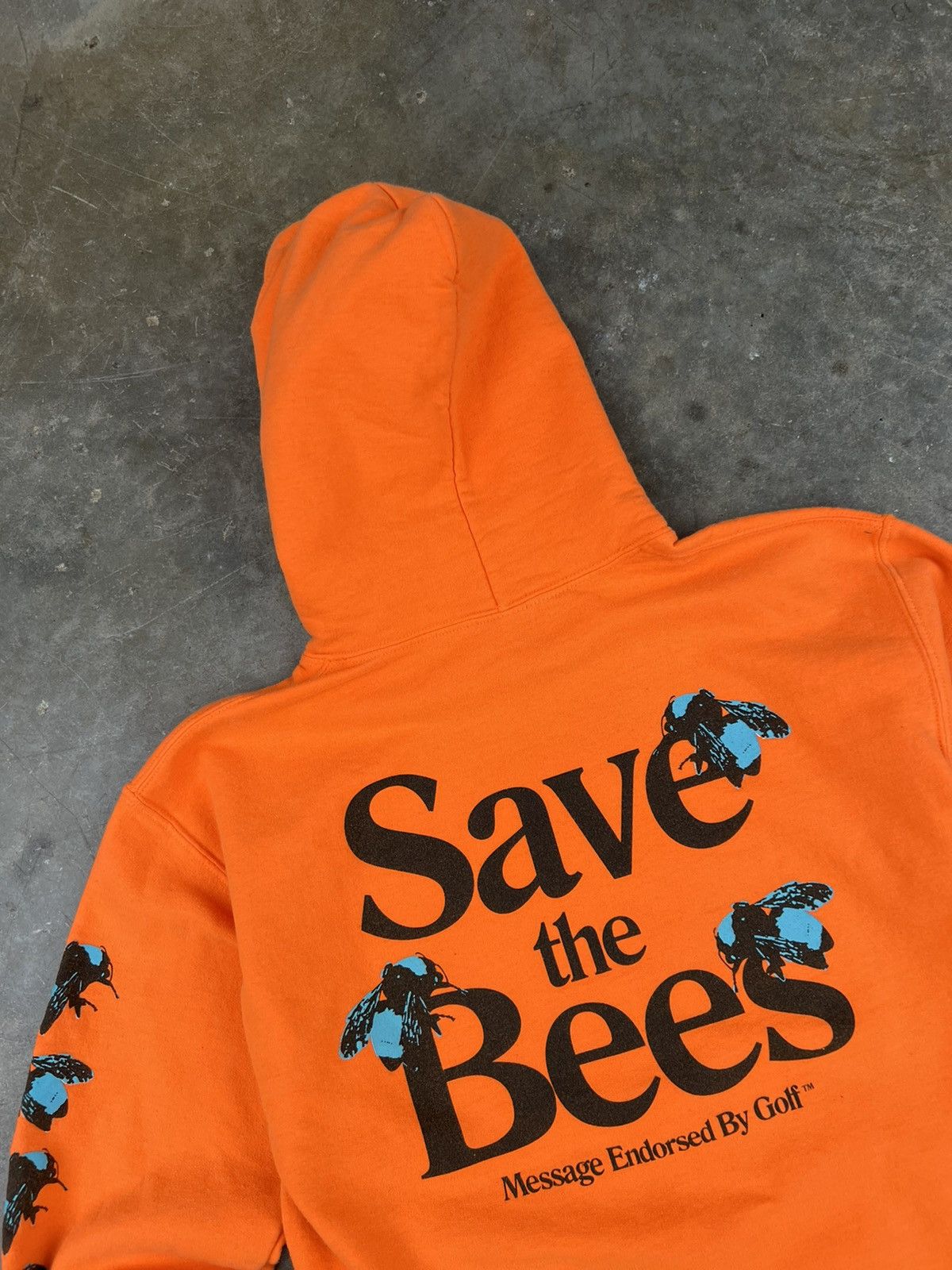 Golf Wang Golf Wang Save The Bees Orange Logo Hoodie Small ❄️🧊 Tyler Size US S / EU 44-46 / 1 - 2 Thumbnail